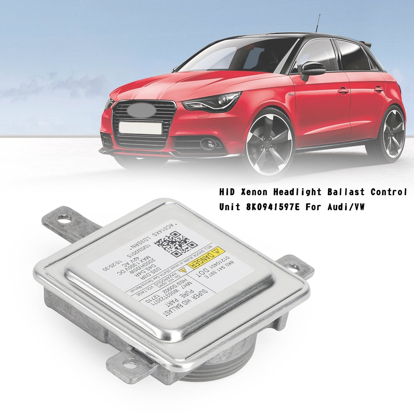 2010-2014 Volkswagen Polo HID Xenon Headlight Ballast Control Unit 8K0941597E