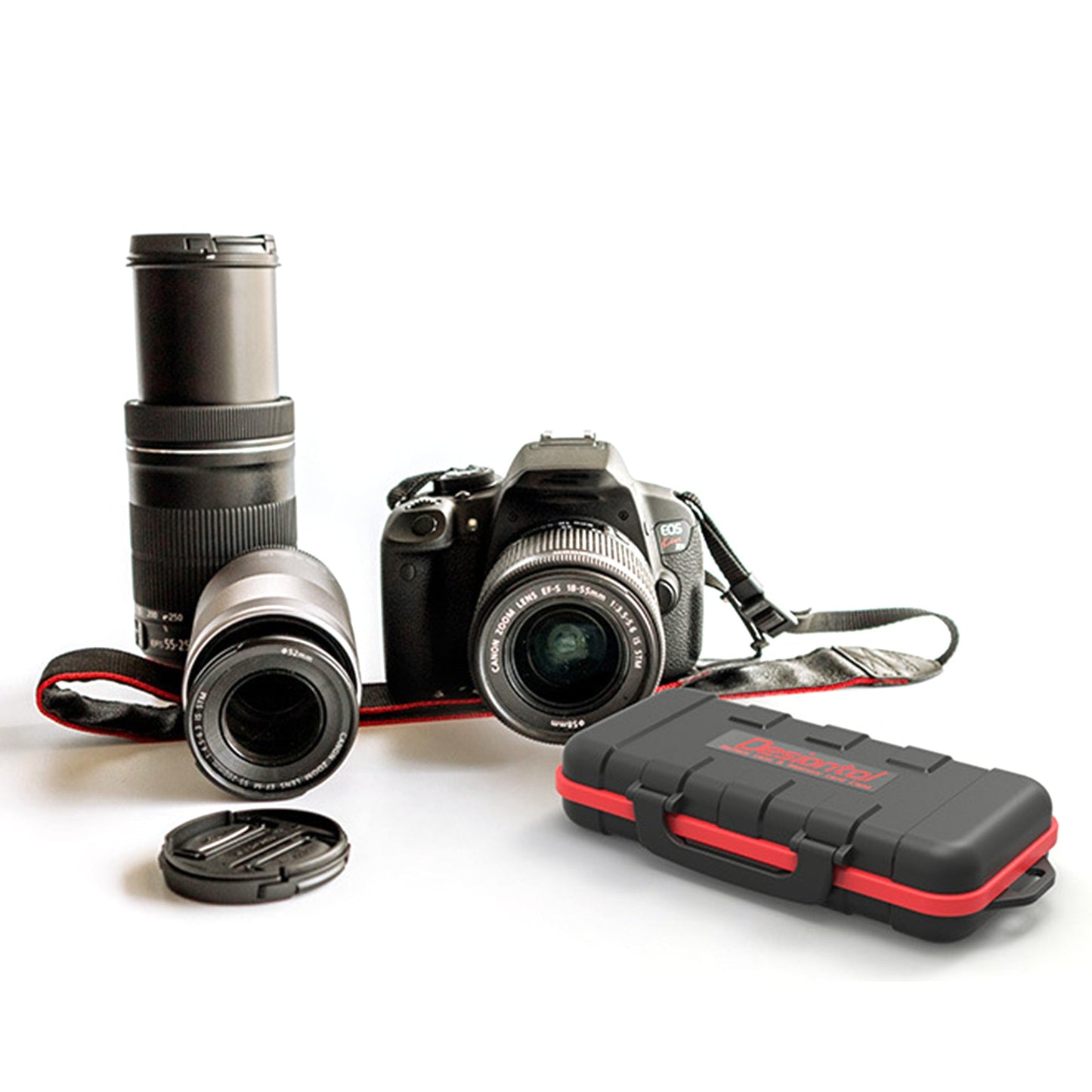 Camera Memory Card Protective Box Camera Battery Box SD/TF Card Storage Box Set