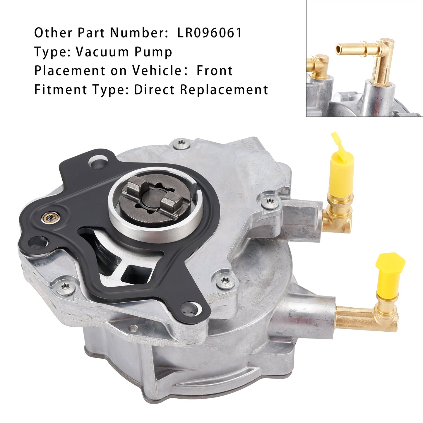 2016-2019 LAND ROVER RANGE ROVER SPORT 3.0L Vacuum Pump LR096061