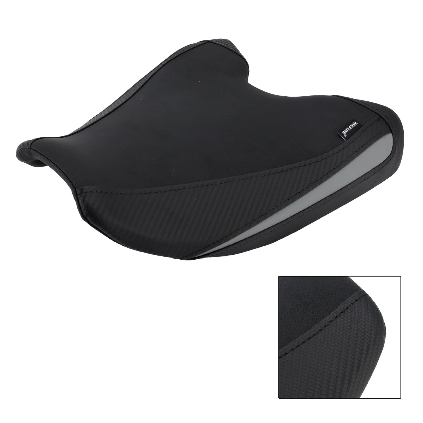 2025+ Yamaha Mt-07 Mt 07 Fz-07 Front Raider Seat Driver Cushion Pu Black