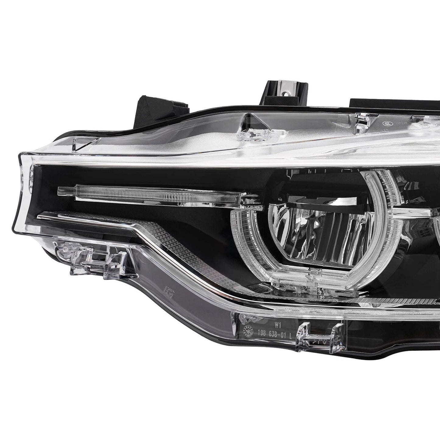 Left+Right LED Headlight For BMW 3 Series F30 F31 2016-2019 Without AFS