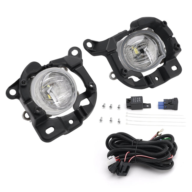 2021-2024 For Toyota Venza Pair LED Bumper Fog Lights Driving Lamps w/ Switch TO1038271