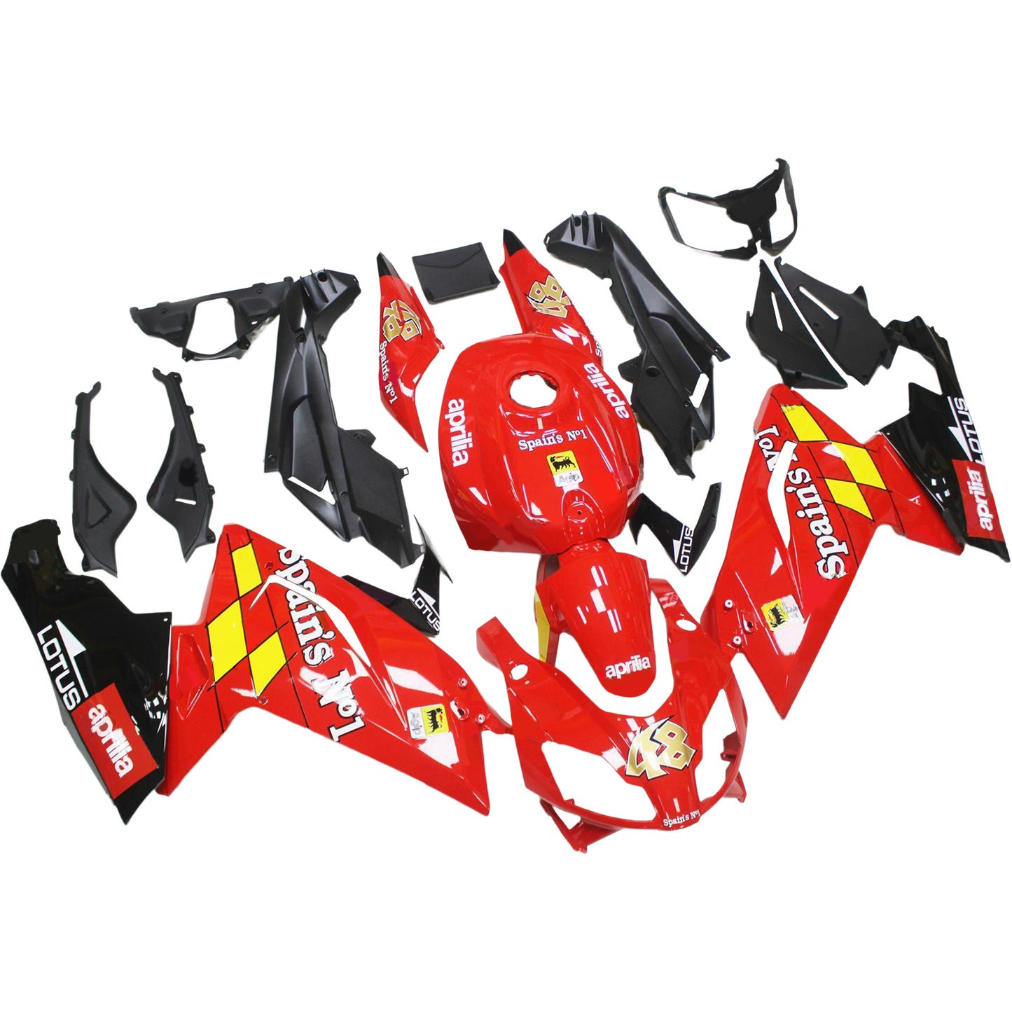 2006-2011 Aprilia RS125 Injection Fairing Kit Bodywork Plastic ABS