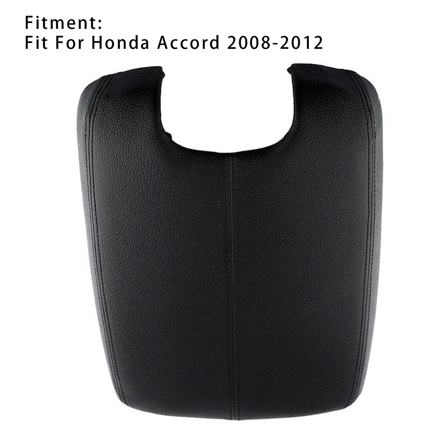 2008-2012 Honda Accord Black Leather Armrest Centre Console Lid