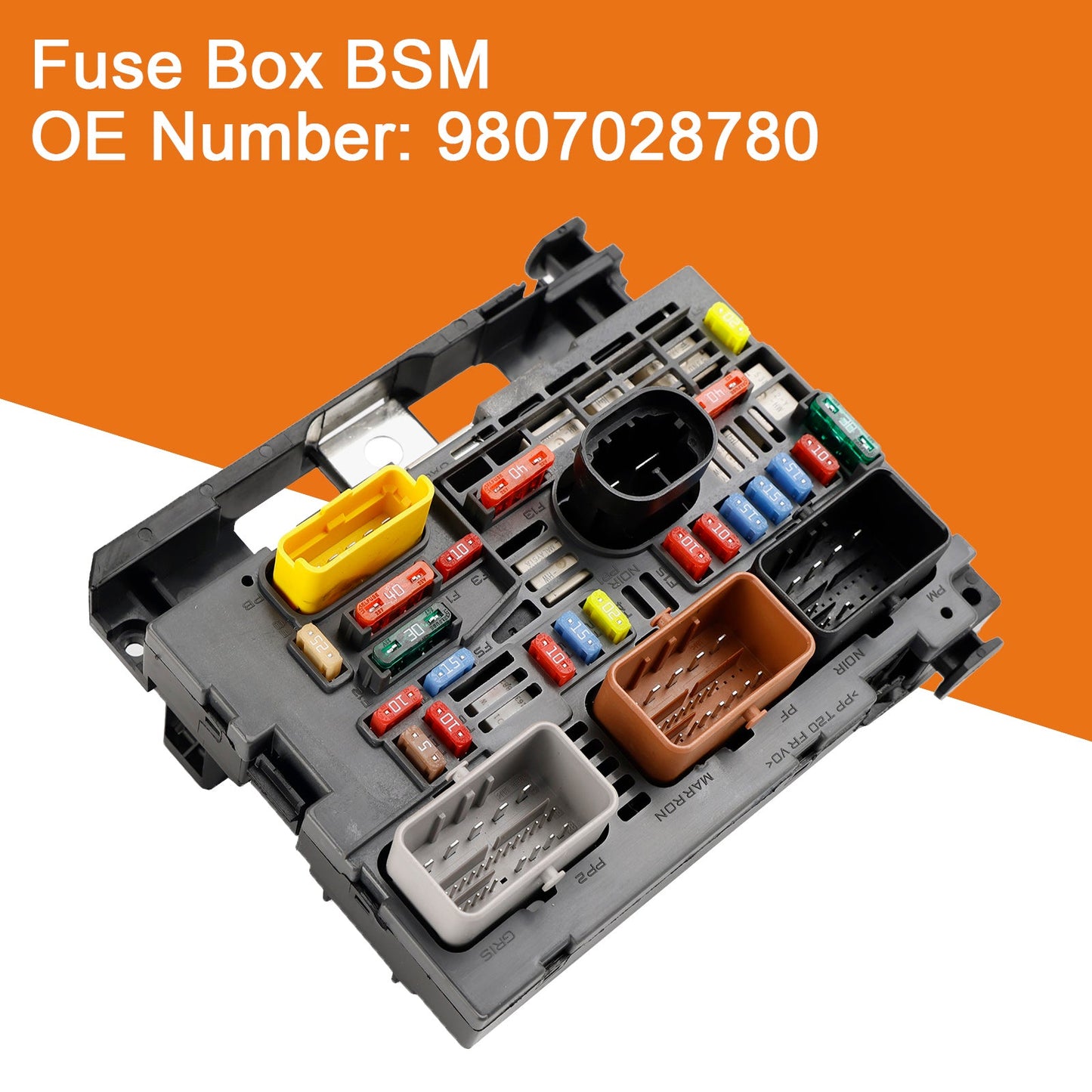 2008 Onwards Citroen C4 Coupe (LA_) Fuse Box BSM 9807028780