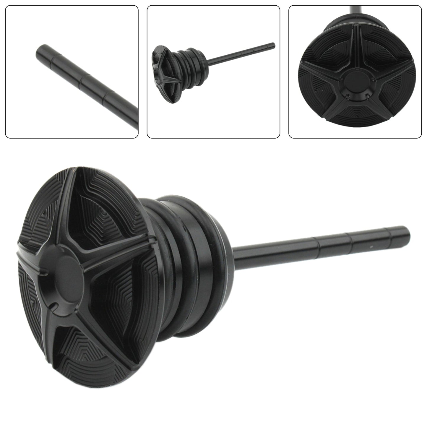 Oil Dipstick Tank Cap Plug For Softail 84-99 Sportster 82-03