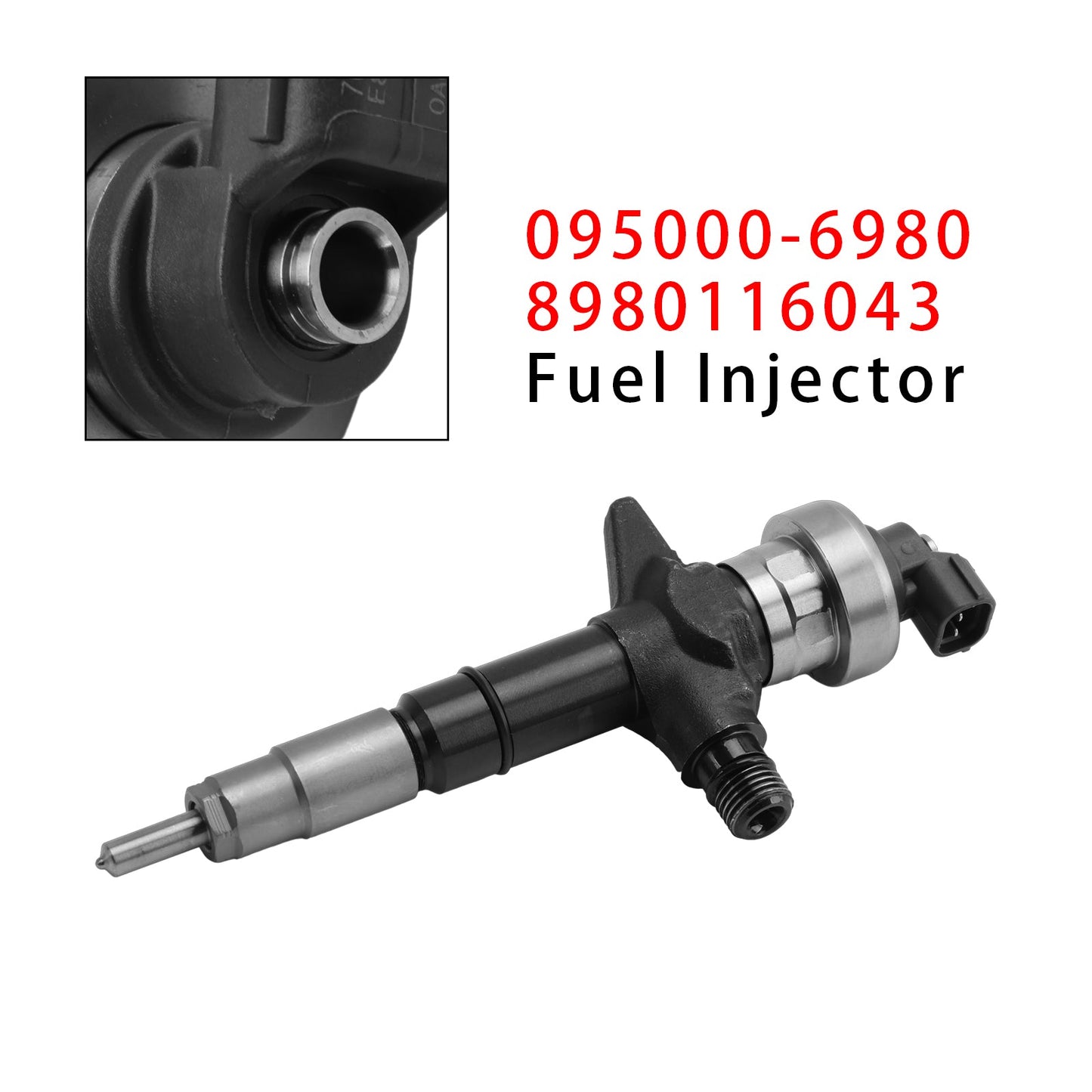 1Pcs Fuel Injector For Isuzu Dmax Holden 3.0L 4JJ1 095000-6980 8980116043