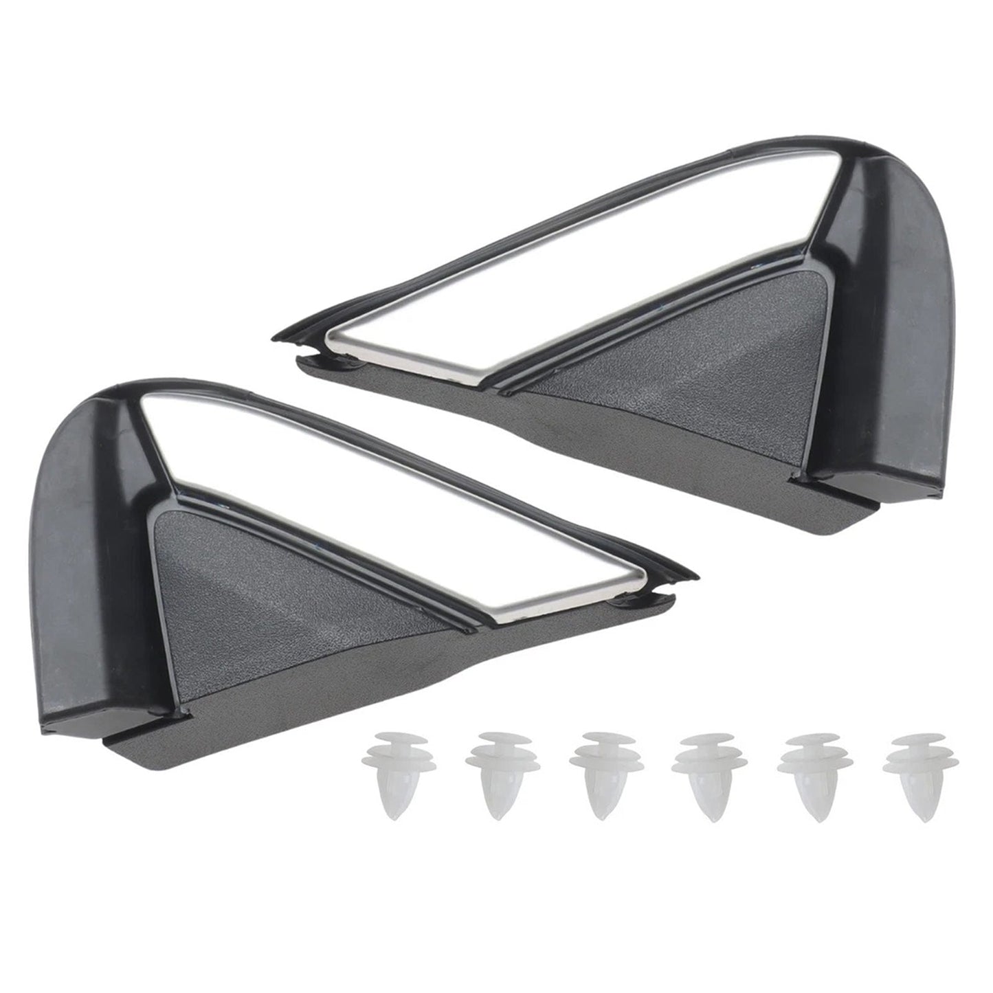 Pair Front Window Fender Corner Cover Trim Molding for GMC Terrain 2018-2024