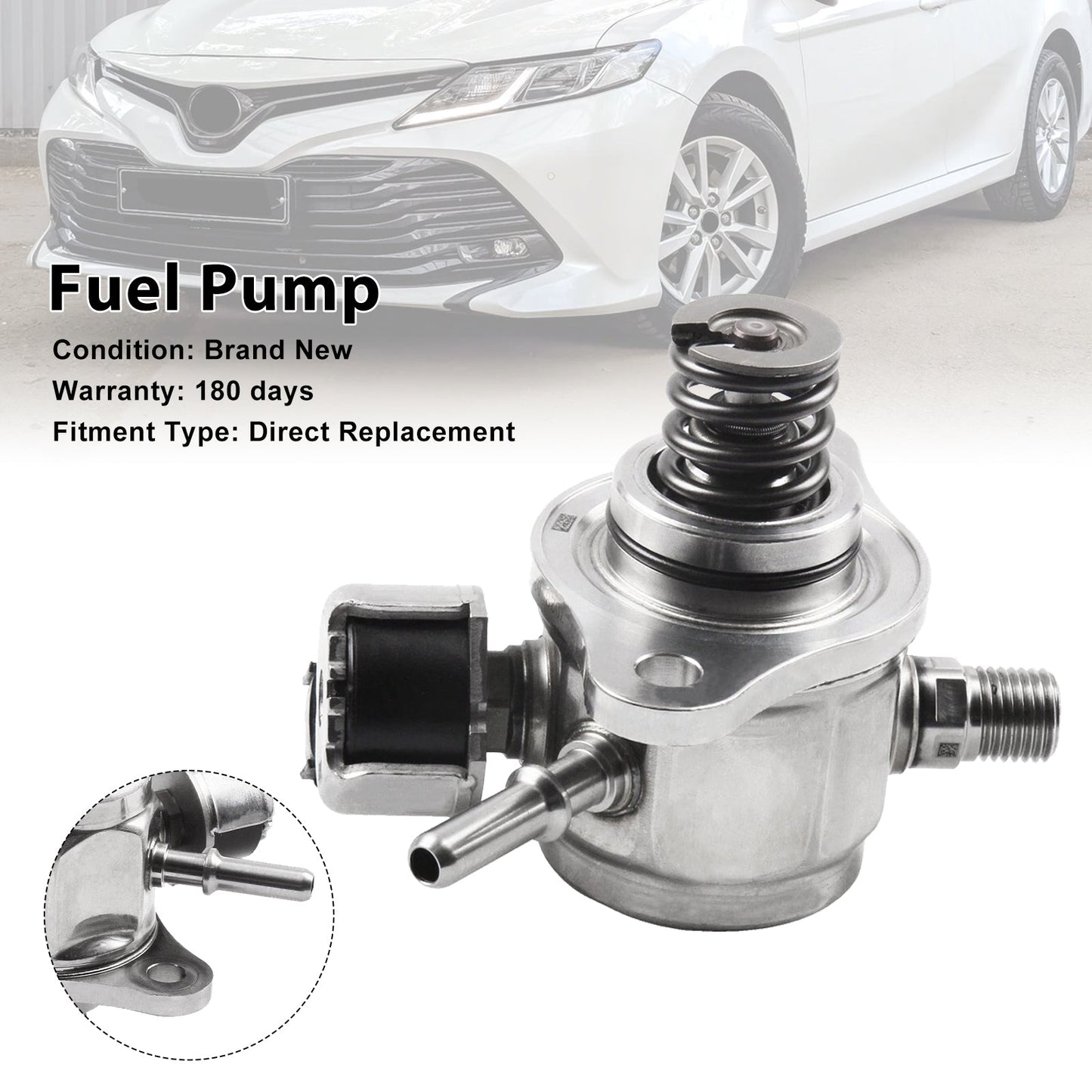 High Pressure Fuel Pump 23101-25040 Fit Toyota Camry Corolla Highlander RAV4