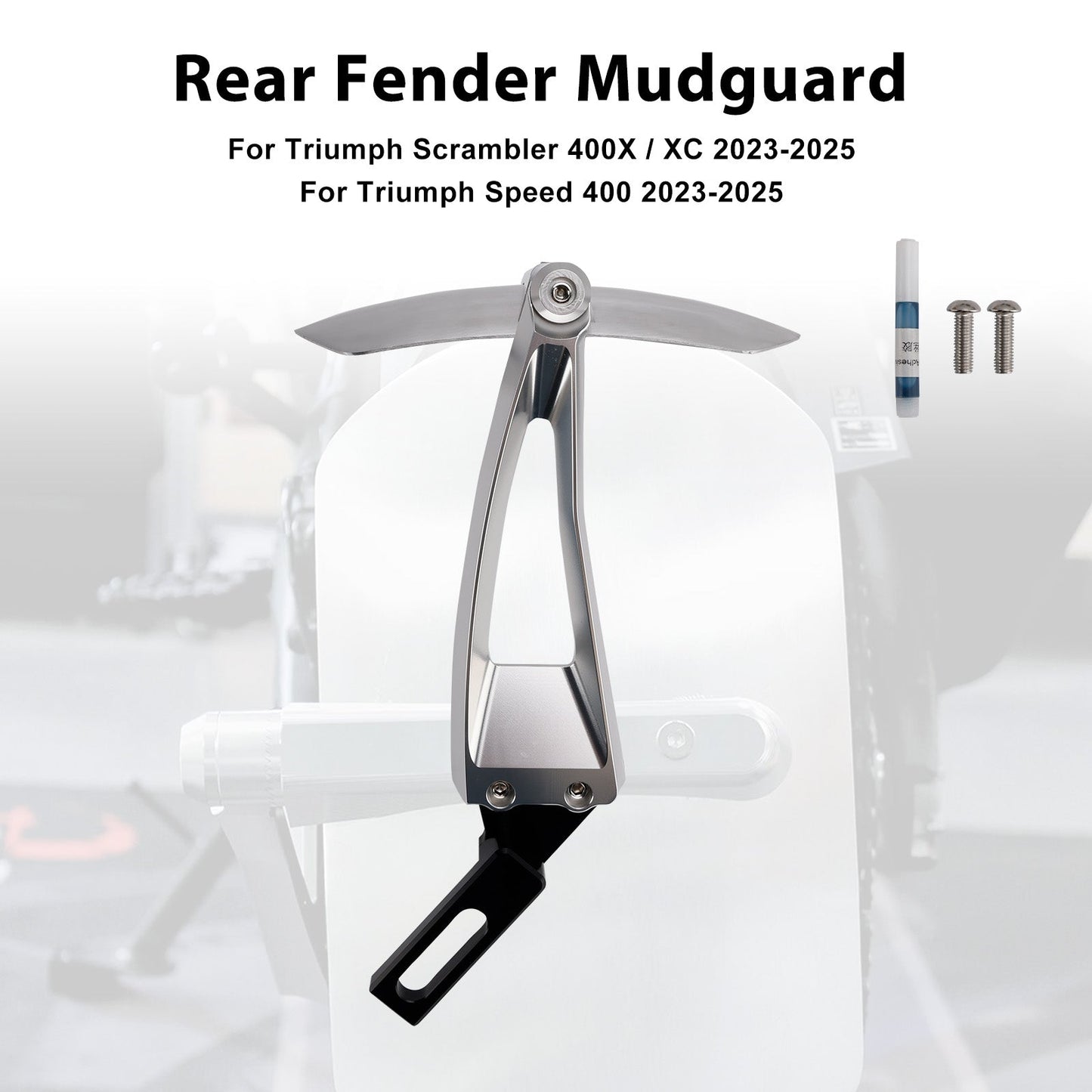 2021-2025 Triumph Speed Twin 900 Rear Wheel Fender Mudguard