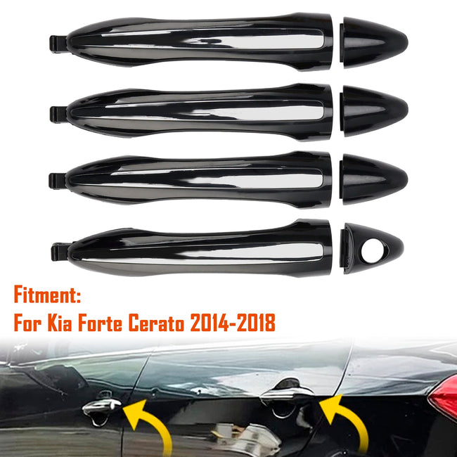 2014-2018 Kia Forte Cerato 4Pcs Exterior Door Handle Set