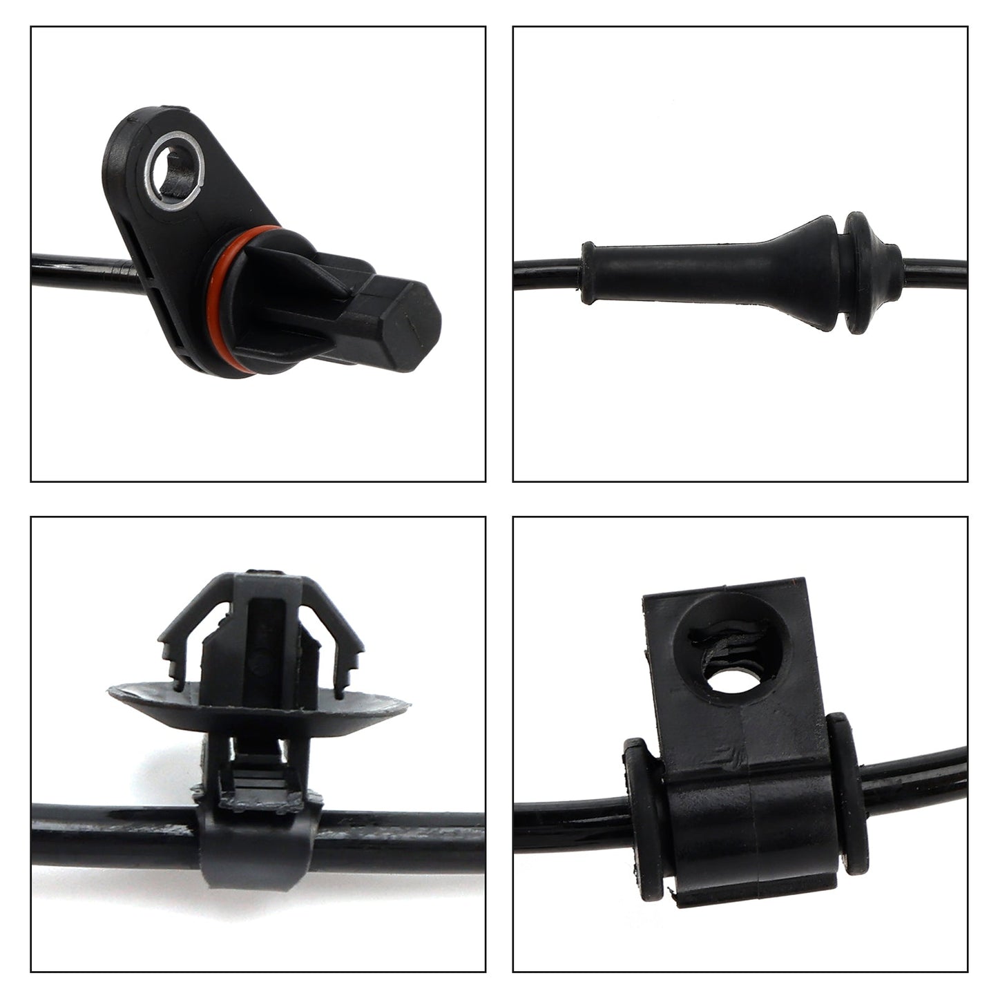 2PC Front ABS Sensors for Hyundai Tucson TL 2015-2021 95670-D3000 95671-D3000