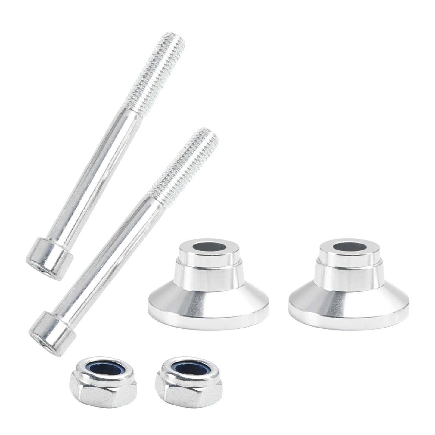 CNC Handle Bar Risers Kit H=20mm Fits Ducati Desert X Desert-X Rally 2022-2024