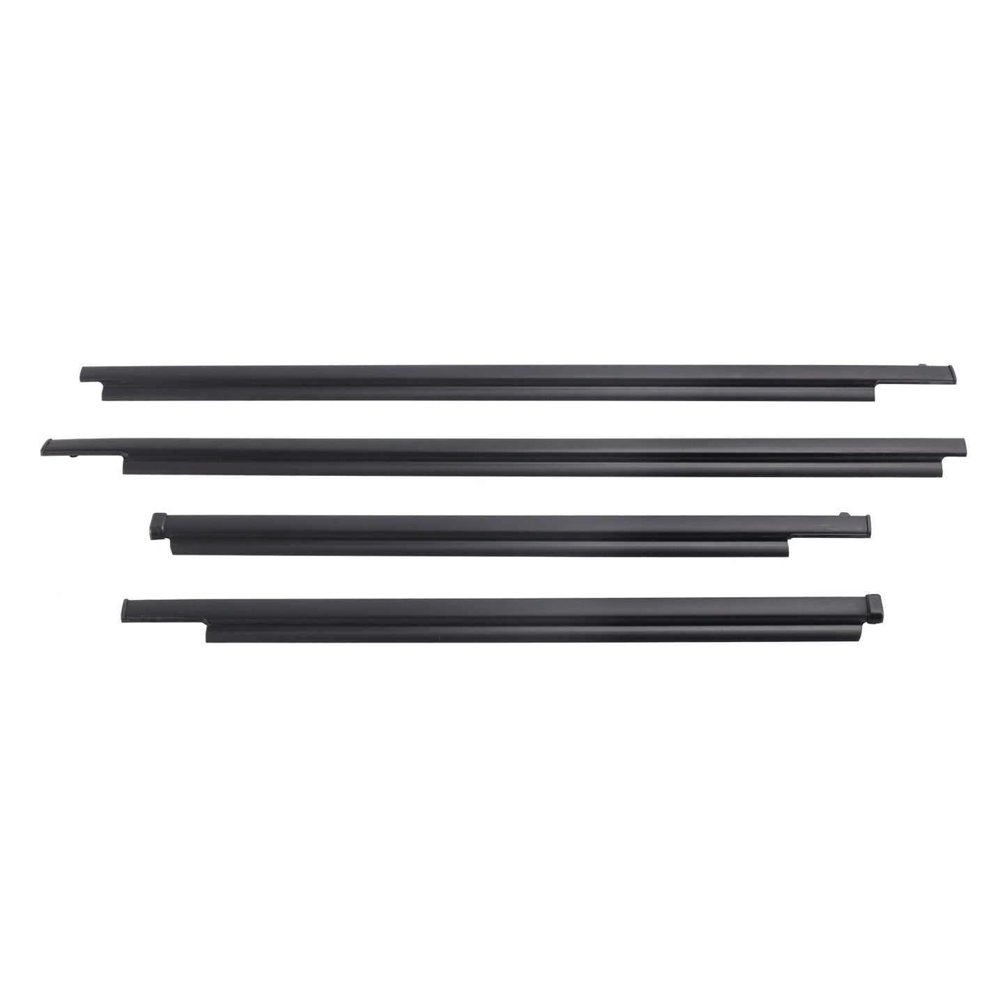 1996-2001 TOYOTA 4RUNNER 4PCS Door Glass Belt Outer Molding Weatherstrip