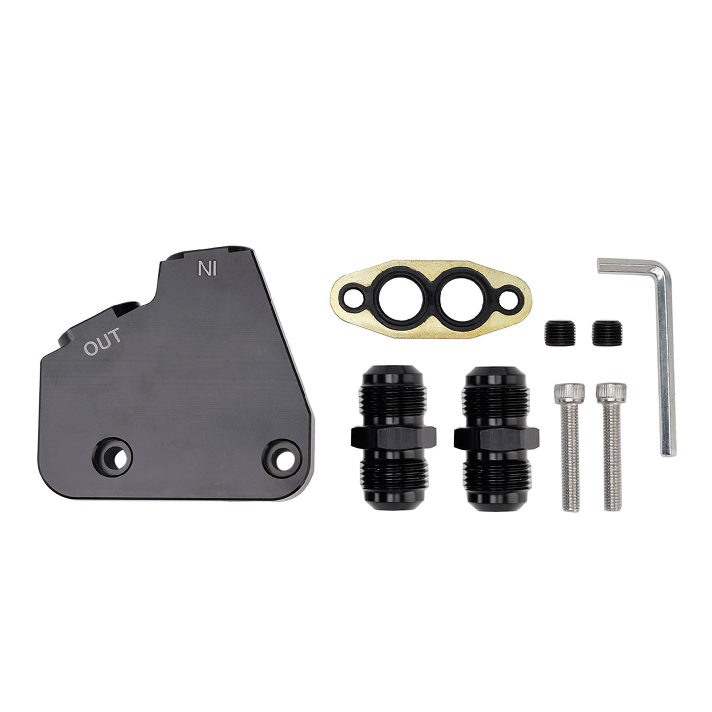 2005-2019 Corvette GM LS LS1 LS2 LS3 LS6 (5-Pack) Engine Oil Cooler Adapter Kit