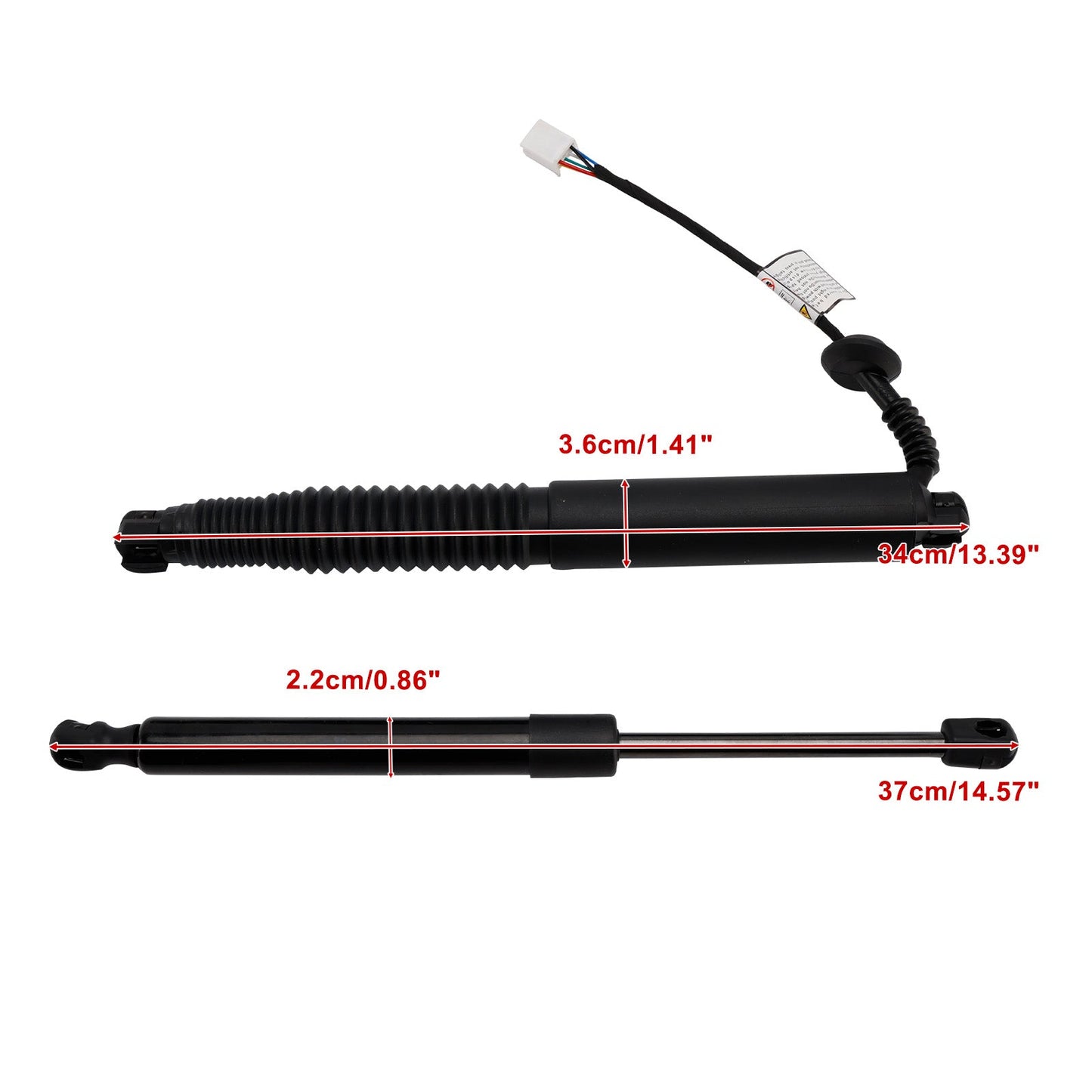 2021-2023 Tesla Model 3 2PCS Power Tailgate Power Lift Support Struthz