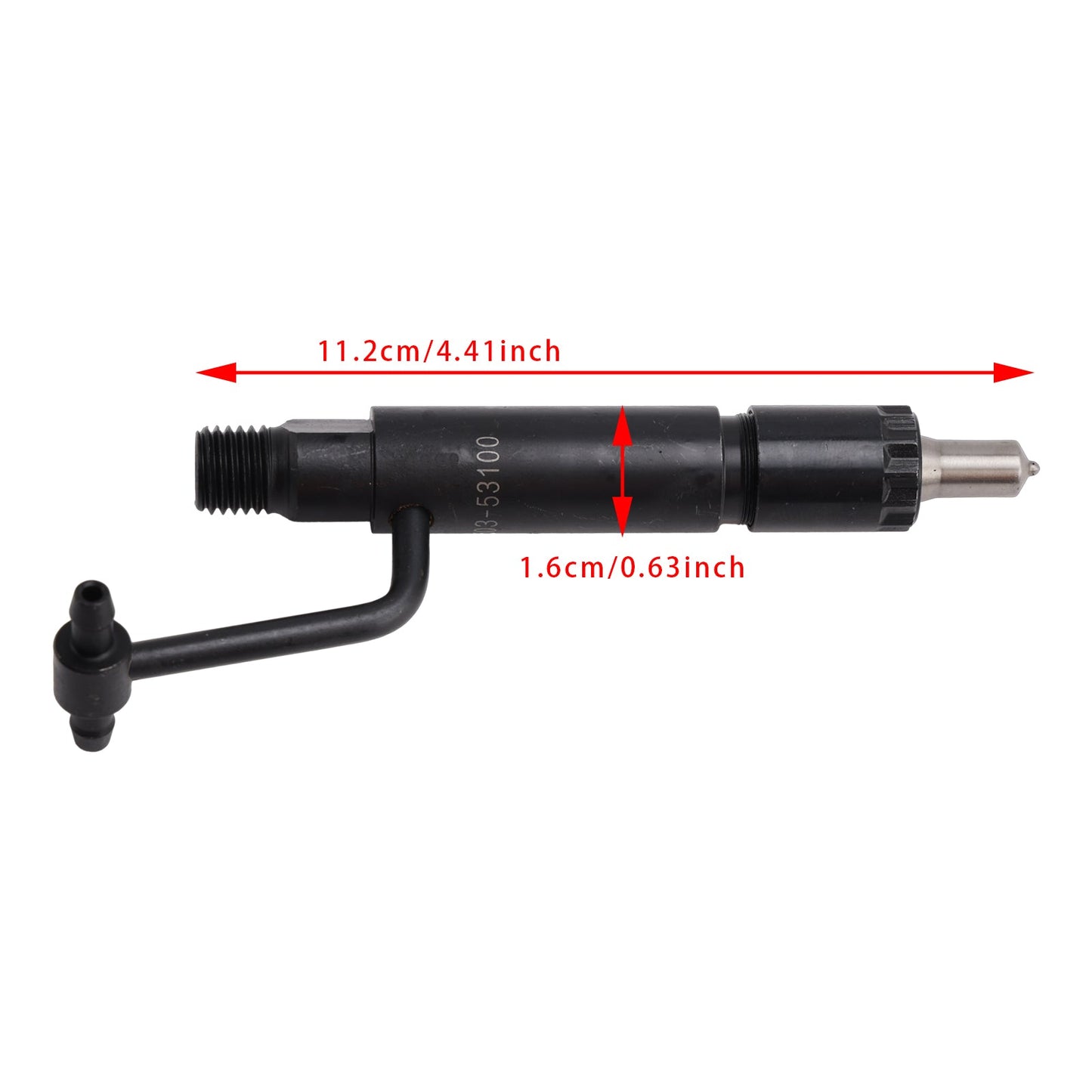 For John Deere Turf / Golf 3215 3225B 3235 3235A 3235B 4PCS Fuel Injector 729503-53100