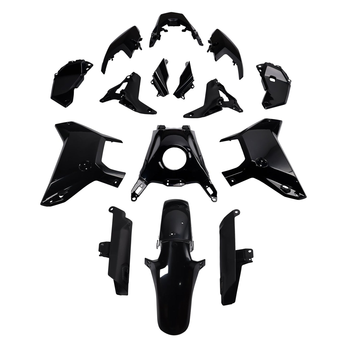 Bodywork Fairing Injection Unpainted For Yamaha Tenere 700 T700S 2025-2026