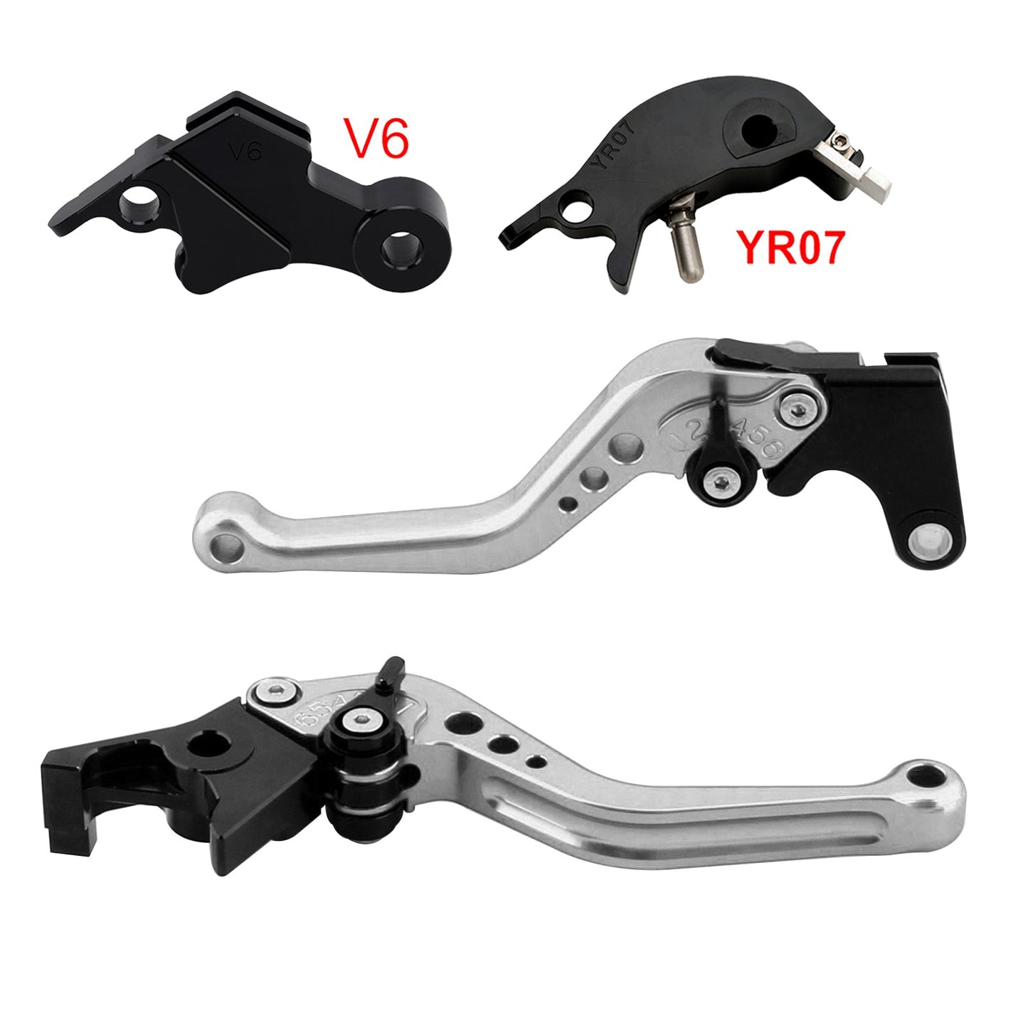 NEW Short Clutch Brake Lever fit for YAMAHA XSR900 XSR900GP MT-09 MT-09SP 24-25