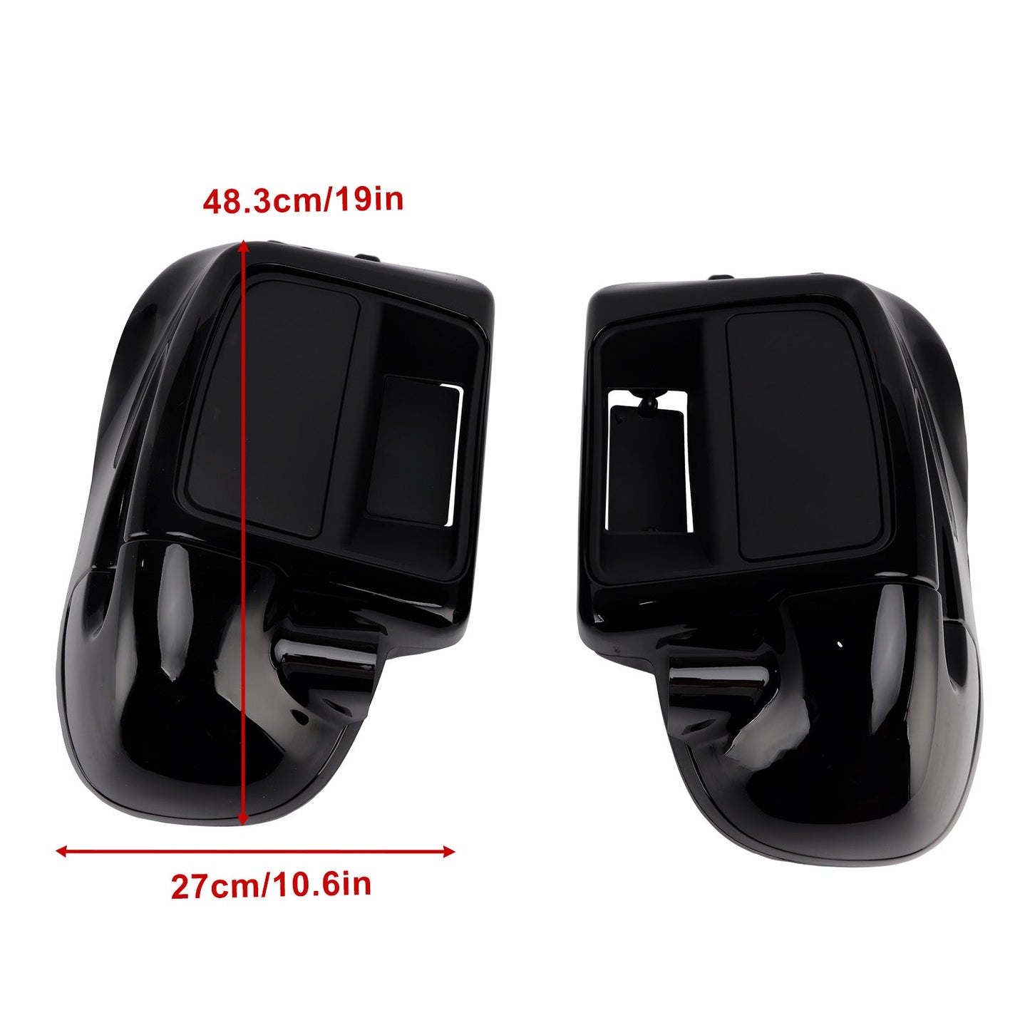 2014-2024 Touring Road Street Glide Lower Vented Fairings Box
