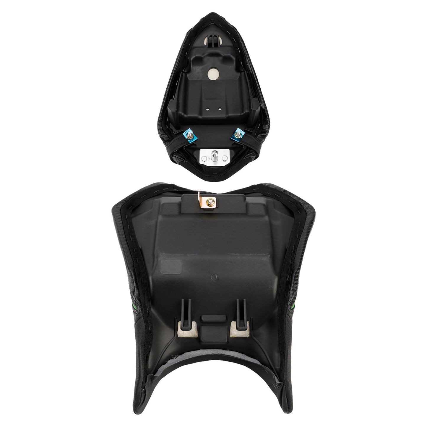 2024-2025 For Kawasaki Ninja 500 Z500 Front&Rear Raider Passenger Cushion Kit Black2