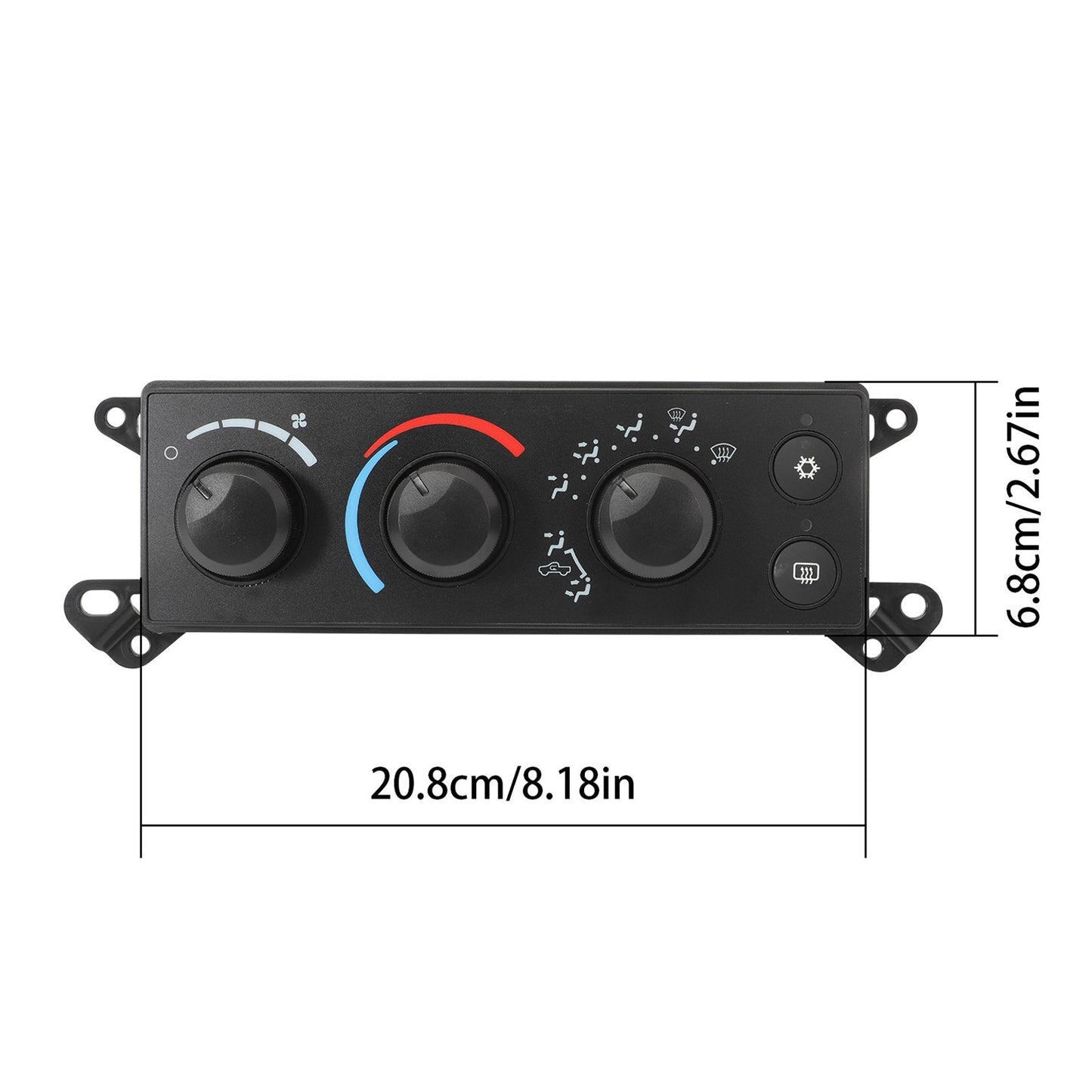 2008-2011 Dodge Dakota Temperature Heater Climate Control Module P55057079AB