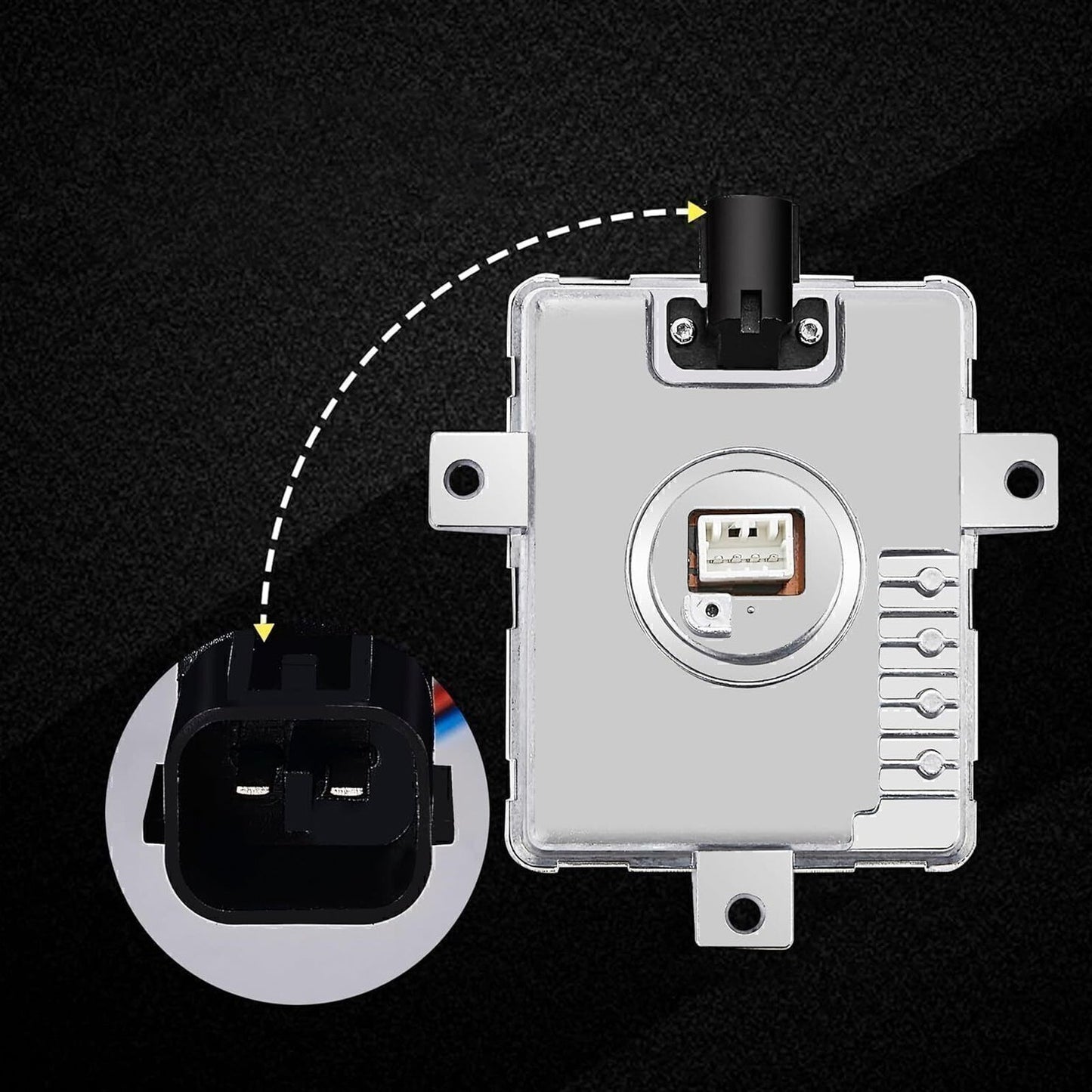 2004-2008 For Honda S2000 2.2L Xenon HID Headlight Ballast Unit Assembly with Igniter D2S Bulb W3T15671