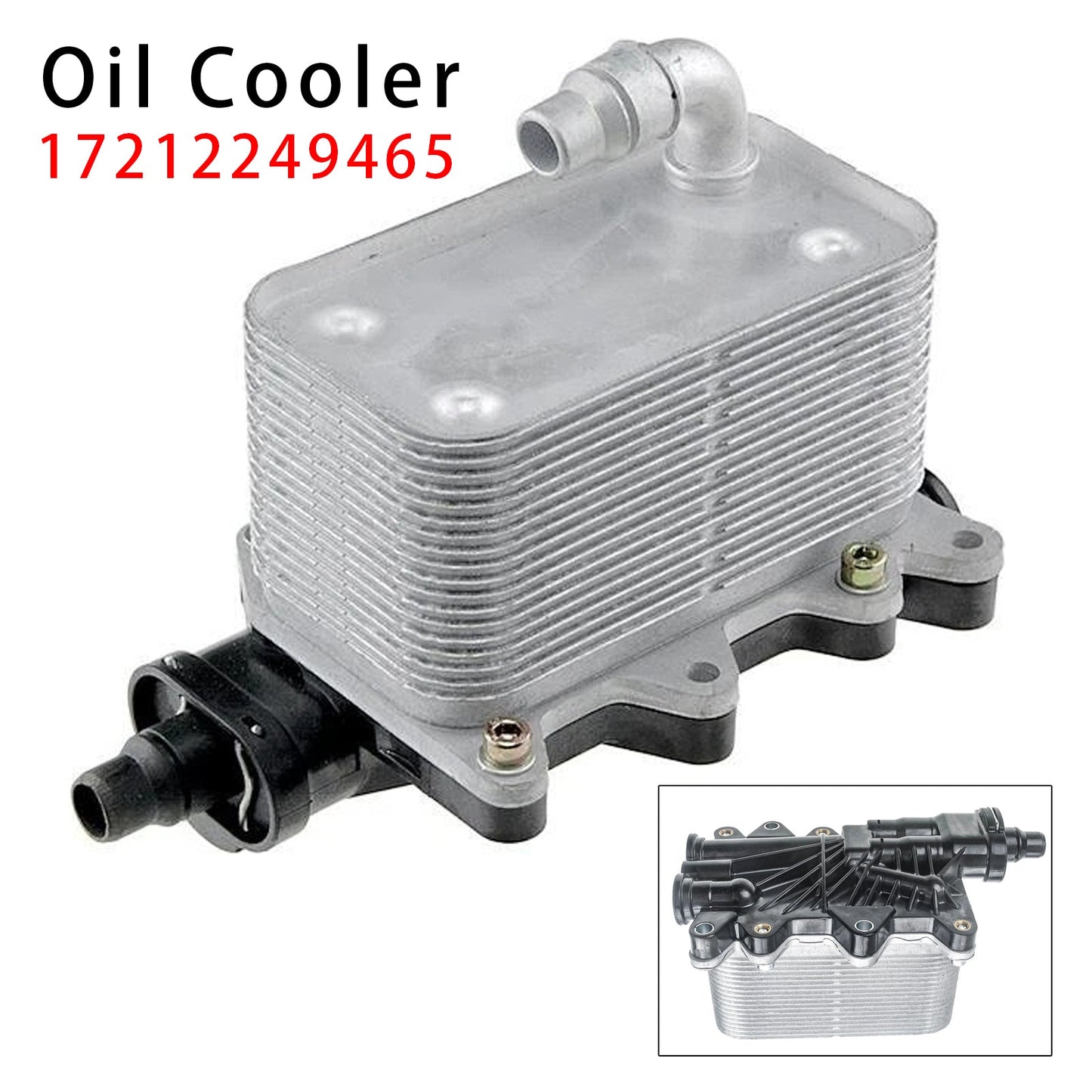 2002/09-2009/12 BMW 5 Series E60 530d 3.0L Oil Cooler Engine Oil 17217800479