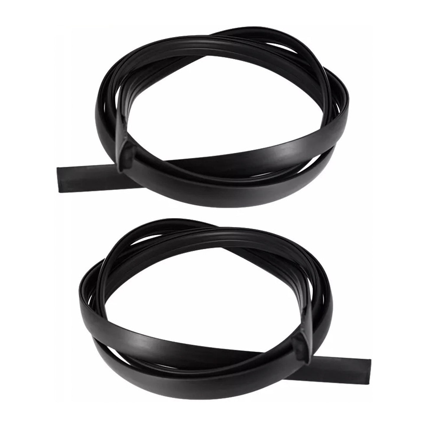 2008-2021 Toyota SEQUOIA 2PCS Roof Drip Molding Trim Left & Right Side Rubber