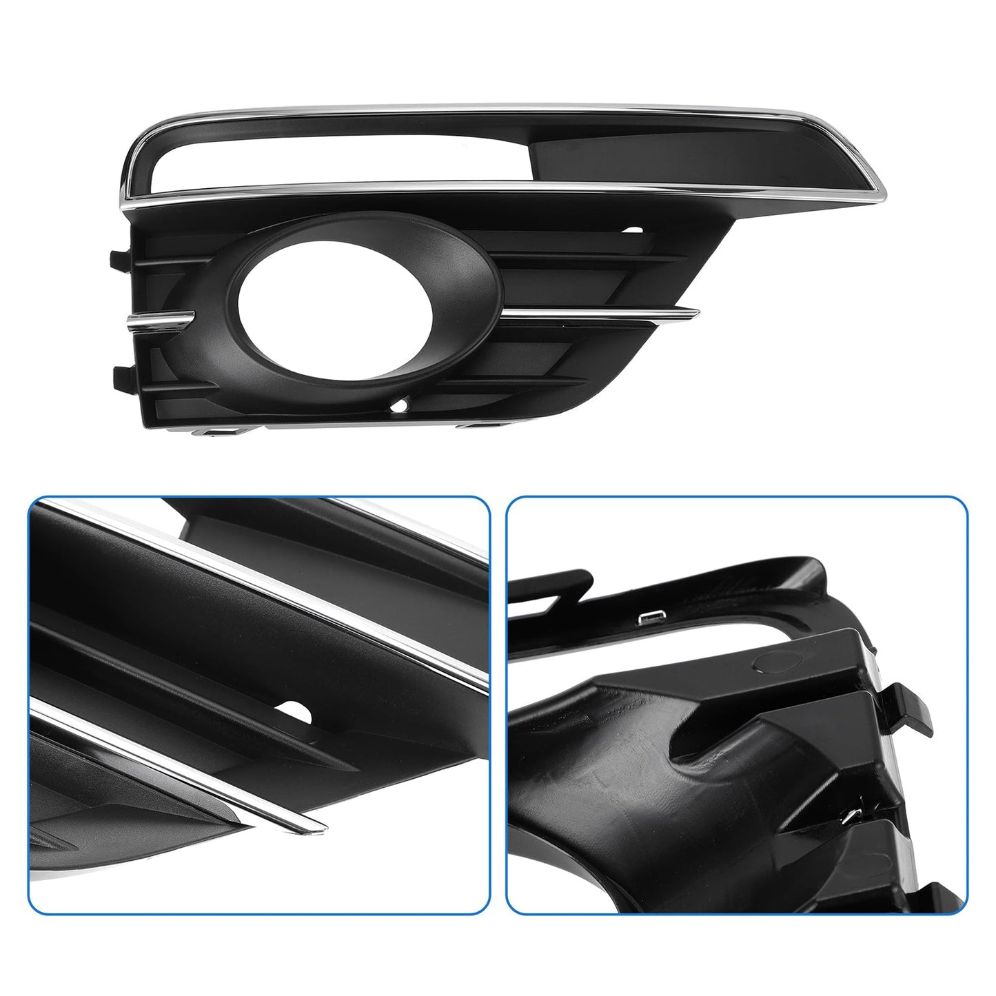 2016-2019 VW Beetle Car Right Side Fog Light Grille Cover 5C5854662J