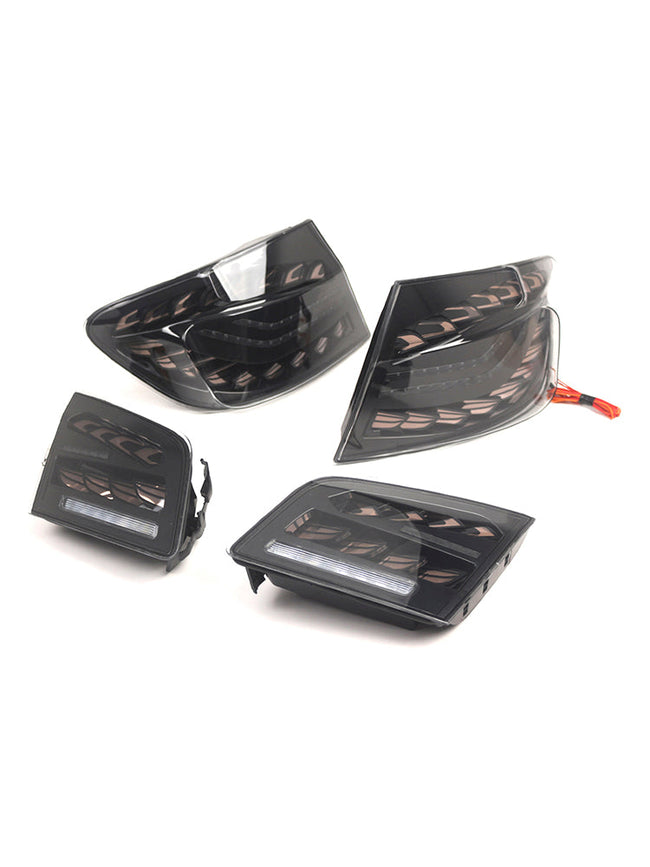 2010-2016 BMW 6th Gen 5-Series5F10 F18 M5 L&R Smoked LED Tail Lights Rear Lamp Assembly
