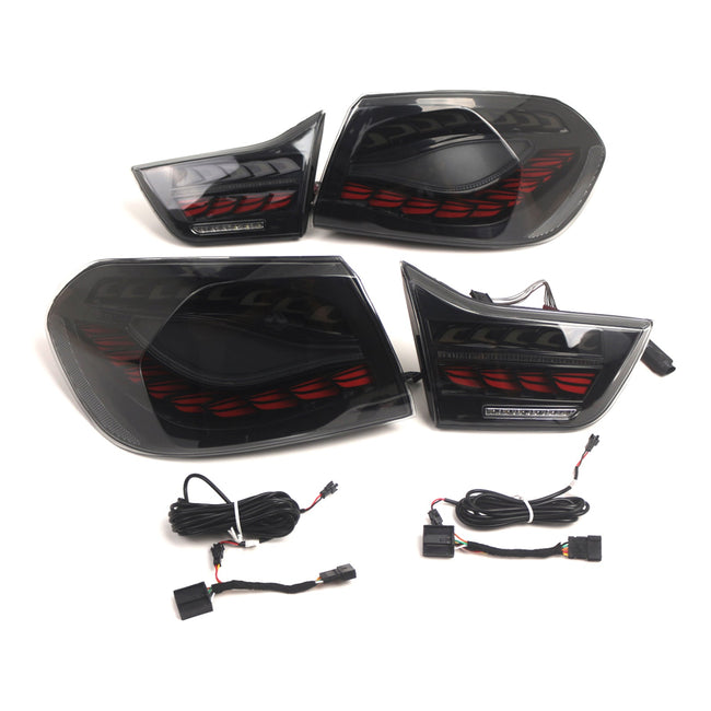 2014-2020 BMW M4 F82 F83 ( Sedan / Coupe / Convertible)L&R Smoked LED Tail Lights Rear Lamp Assembly 63217296100 63217296099