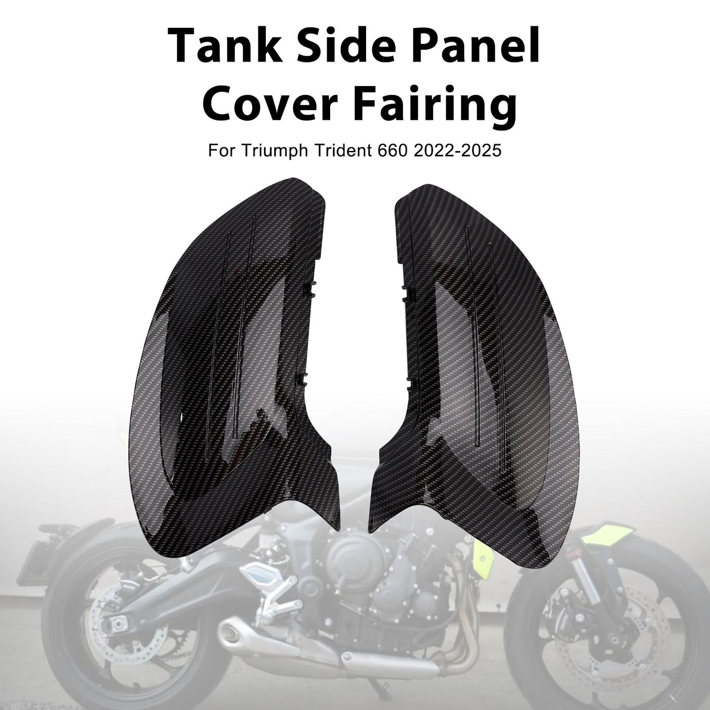 2022-2025 For Trident 660 Tank Side Cover Panel Fairing