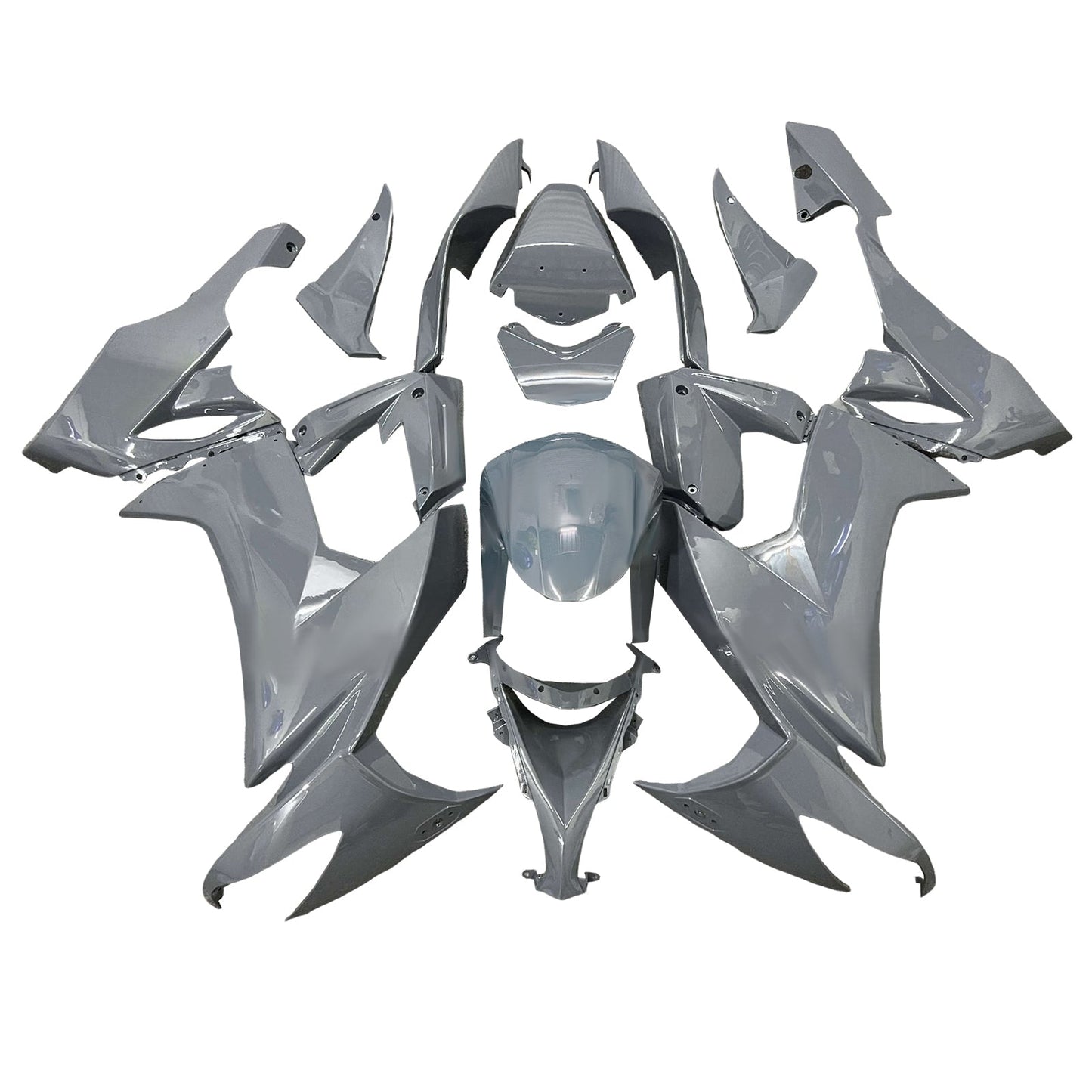 Injection Fairing Kit Bodywork Plastic ABS fit For Kawasaki ZX10R 2008-2010