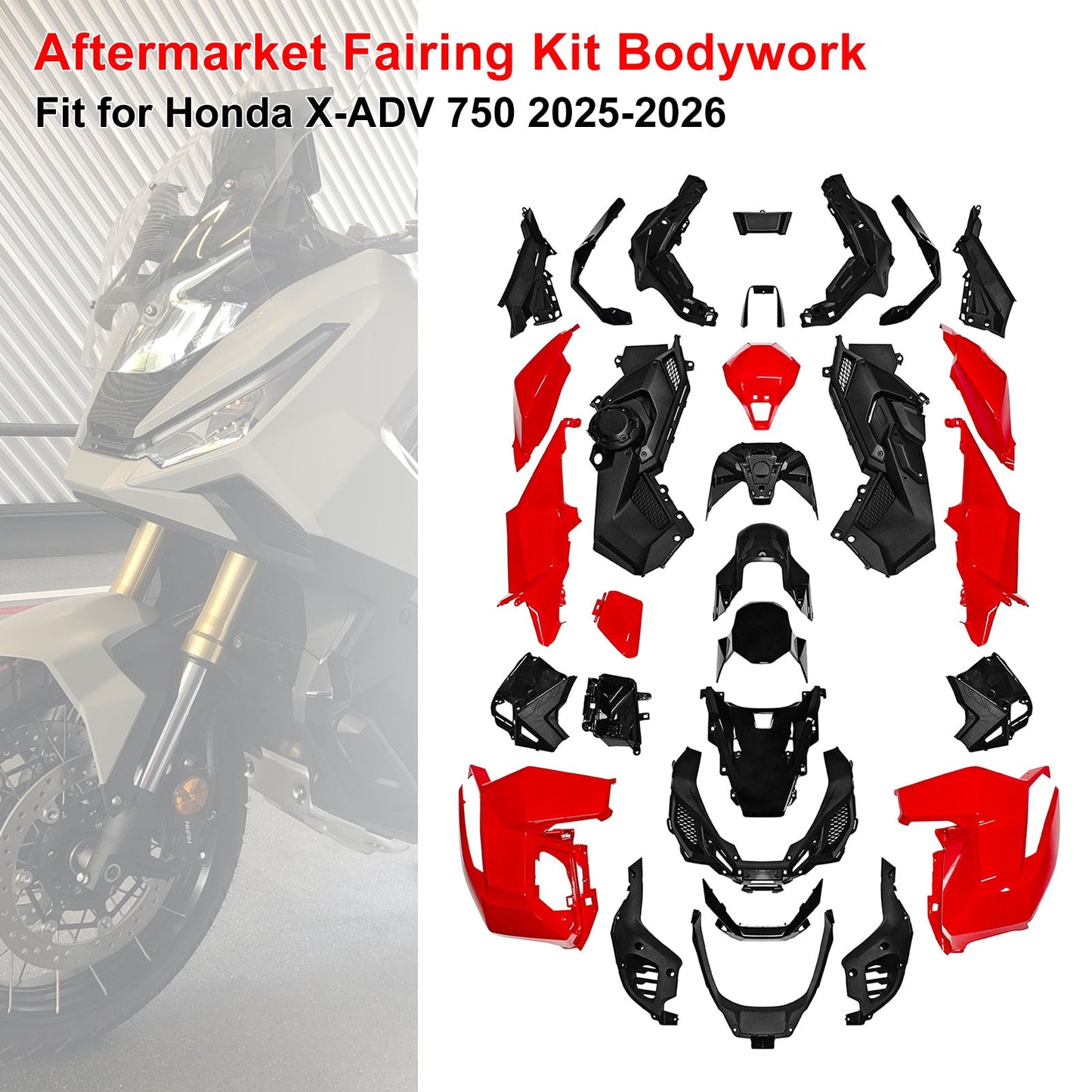 Injection Bodywork Fairing Kit for Honda X-ADV 750 2025-2026