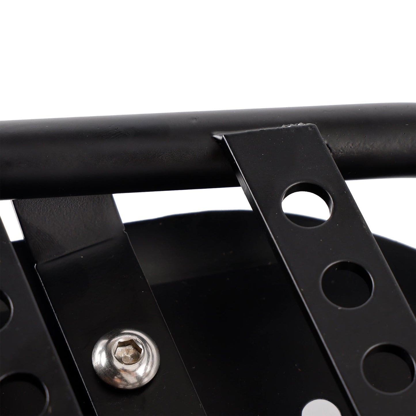 2023 2024 2025 Scrambler 400X Rear Seat Rack Luggage Carrier Black
