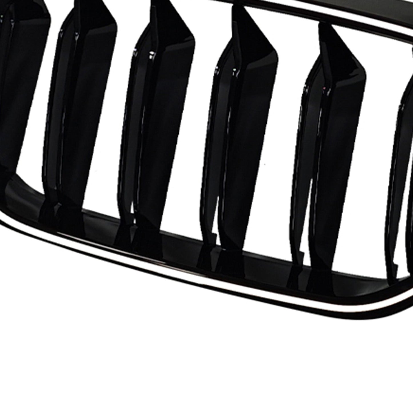 2020-2025 Fit BMW 6 Series G32 Double Slat Black Front Kidney Grille Grill