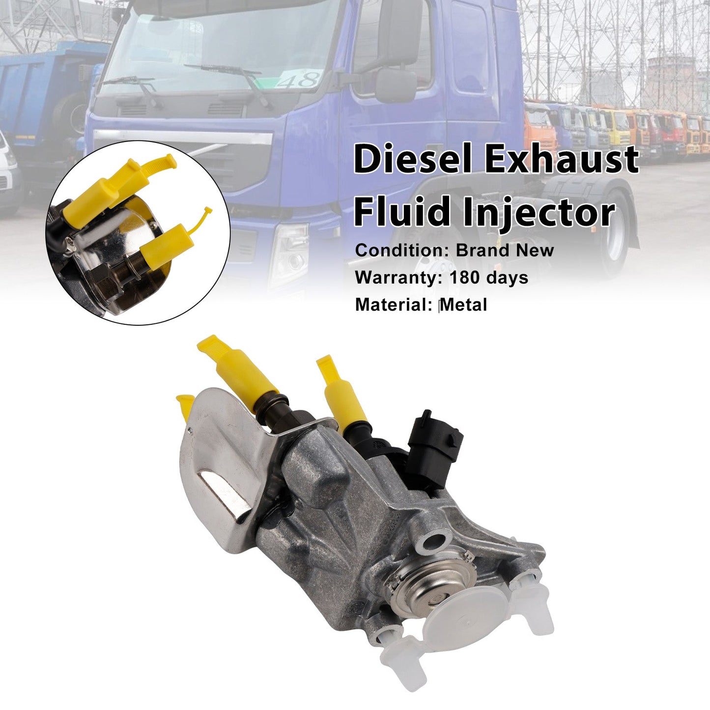 Exhaust Fluid Injector Dosing Unit 0444043087 Fit Volvo Truck Engine D11 D13