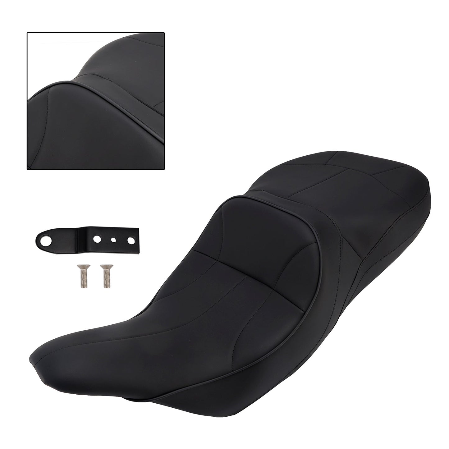 1997-2007 Touring Road King Type Complete Cushion Rider Passenger Seat