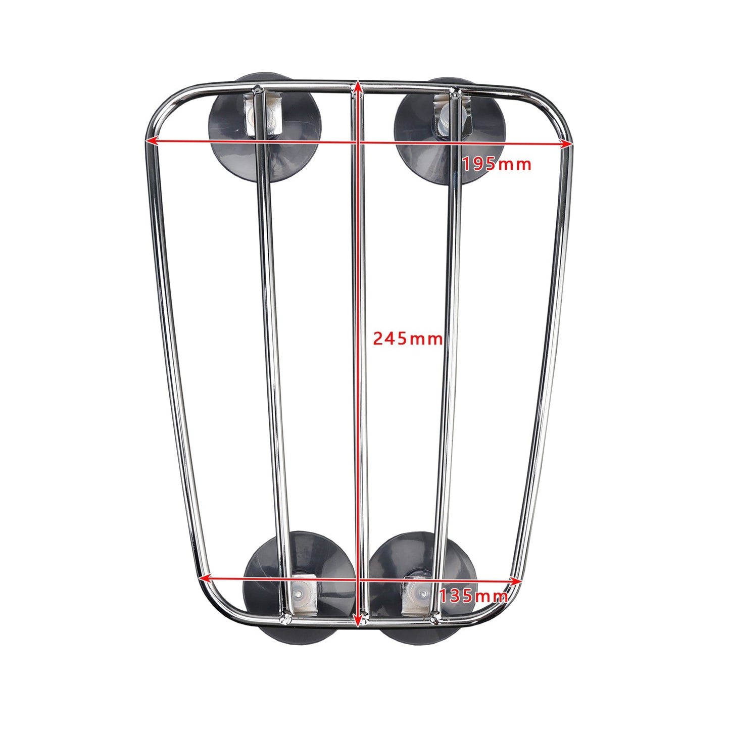 Motorcycle Fuel Tank Rack Chrome For Bonneville T100 T120 Thruxton Scrambler 900