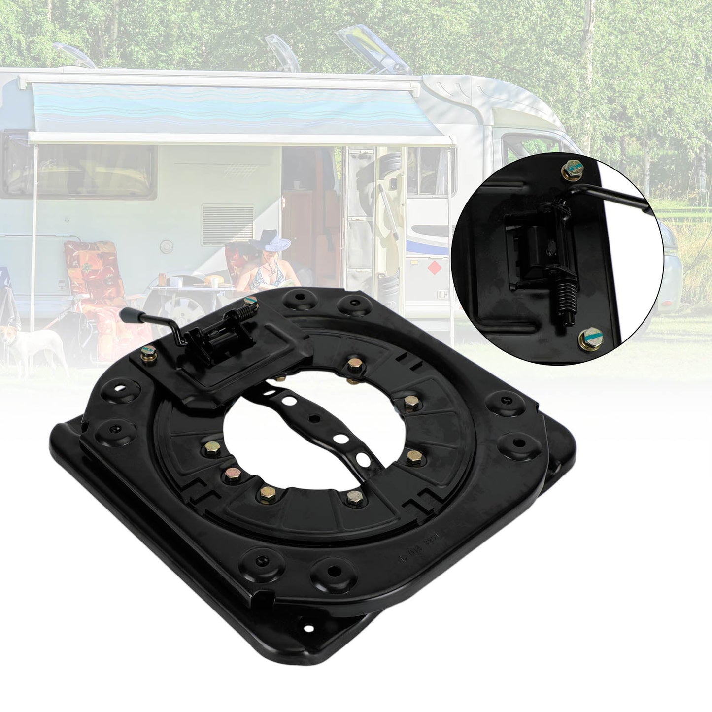 Universal Motorhome Seat Swivel and Turntable Campervan Chassis Modification