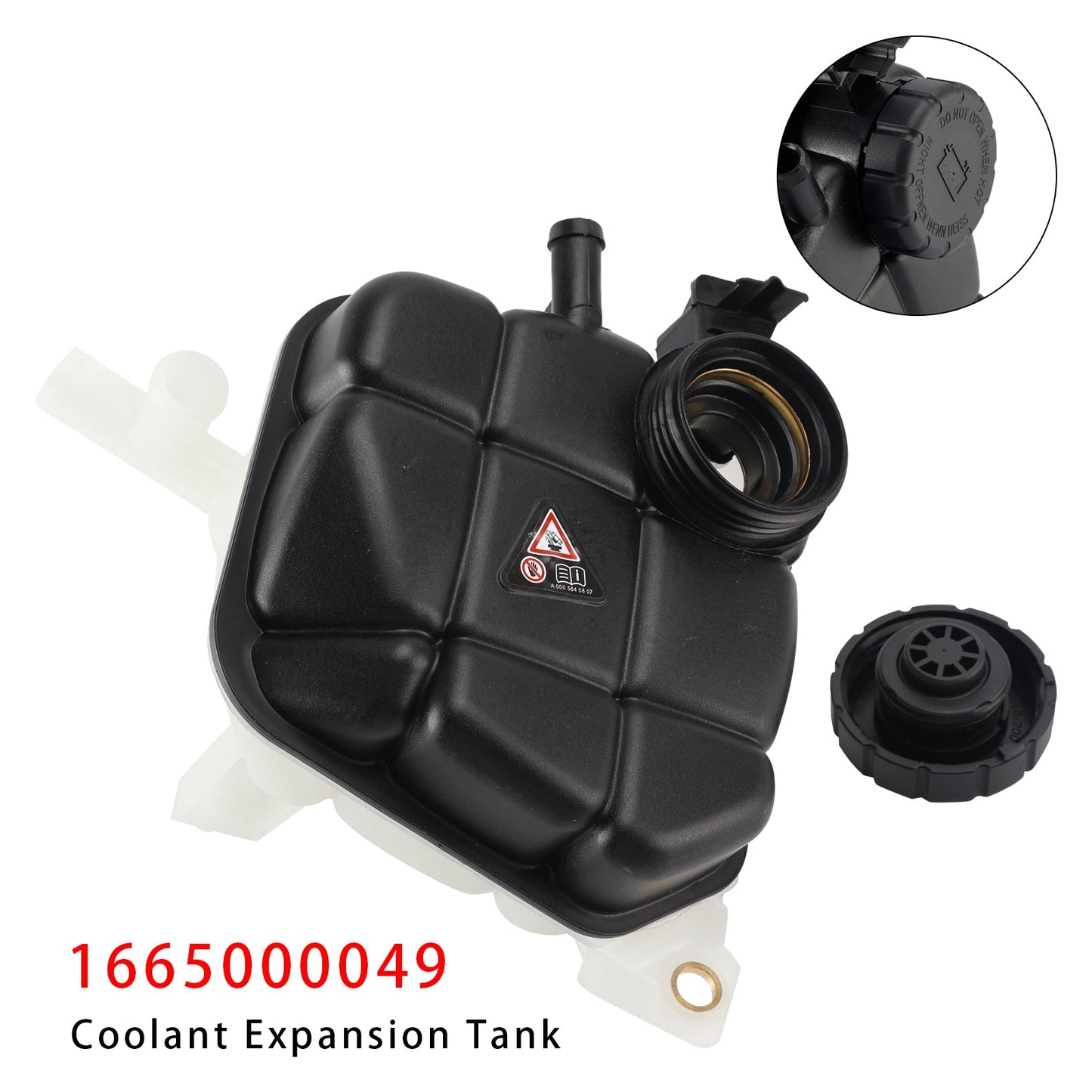 Coolant Expansion Tank + Cap + Sensor For Mercedes-Benz X166 W166 1665000049
