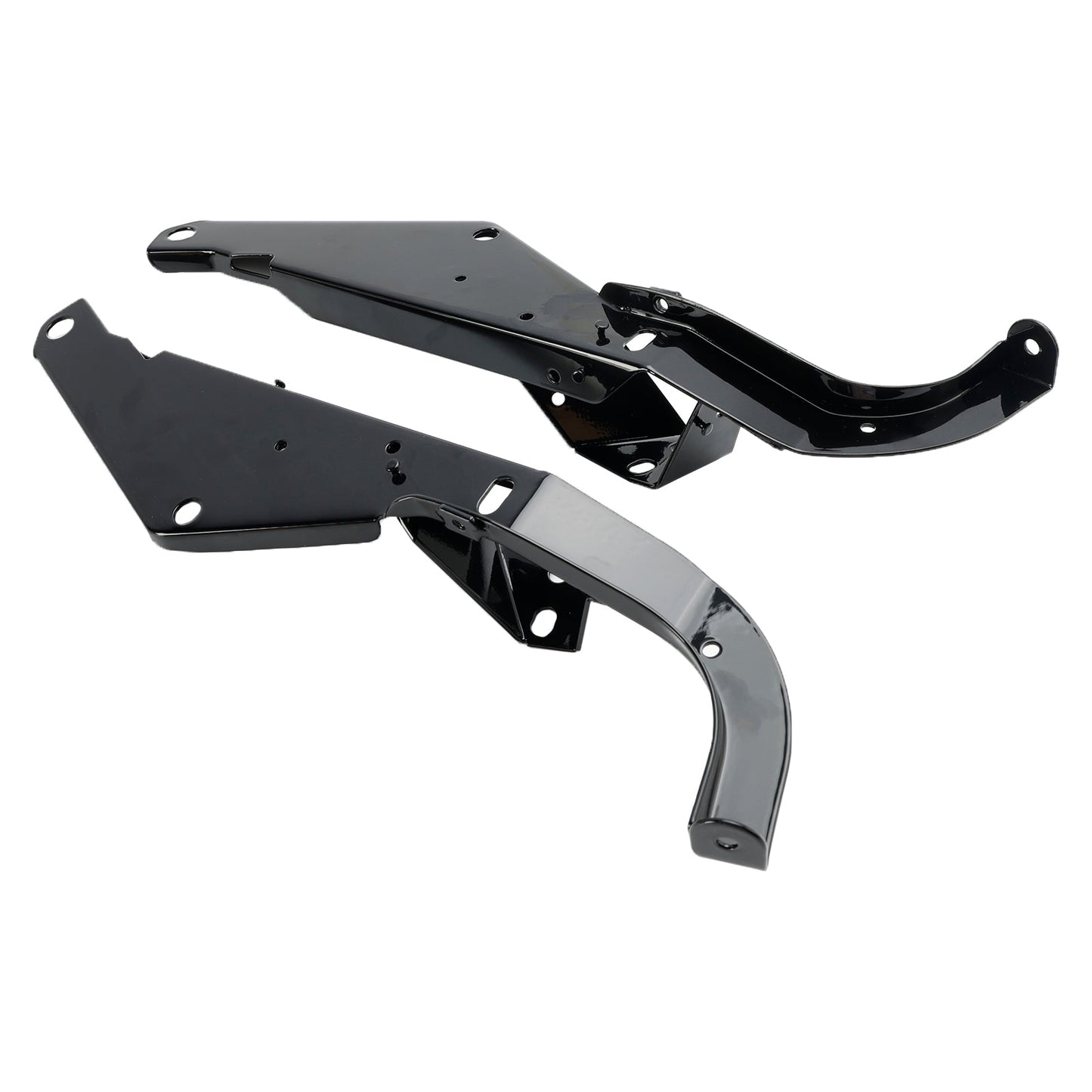 1996-2013 Harley Touring Electra Glide FLHT and Street Glide FLHX Head Fairing Support Mount Brackets