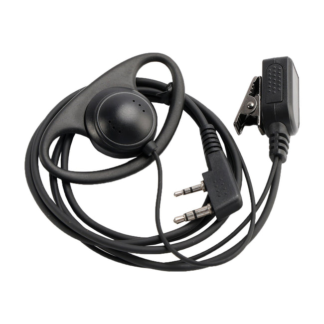 K-326-D Earhook Headset For TK-220 TH-F6 RPV516A KG-UVD1P TG-2AT PX-666 UV-5RB
