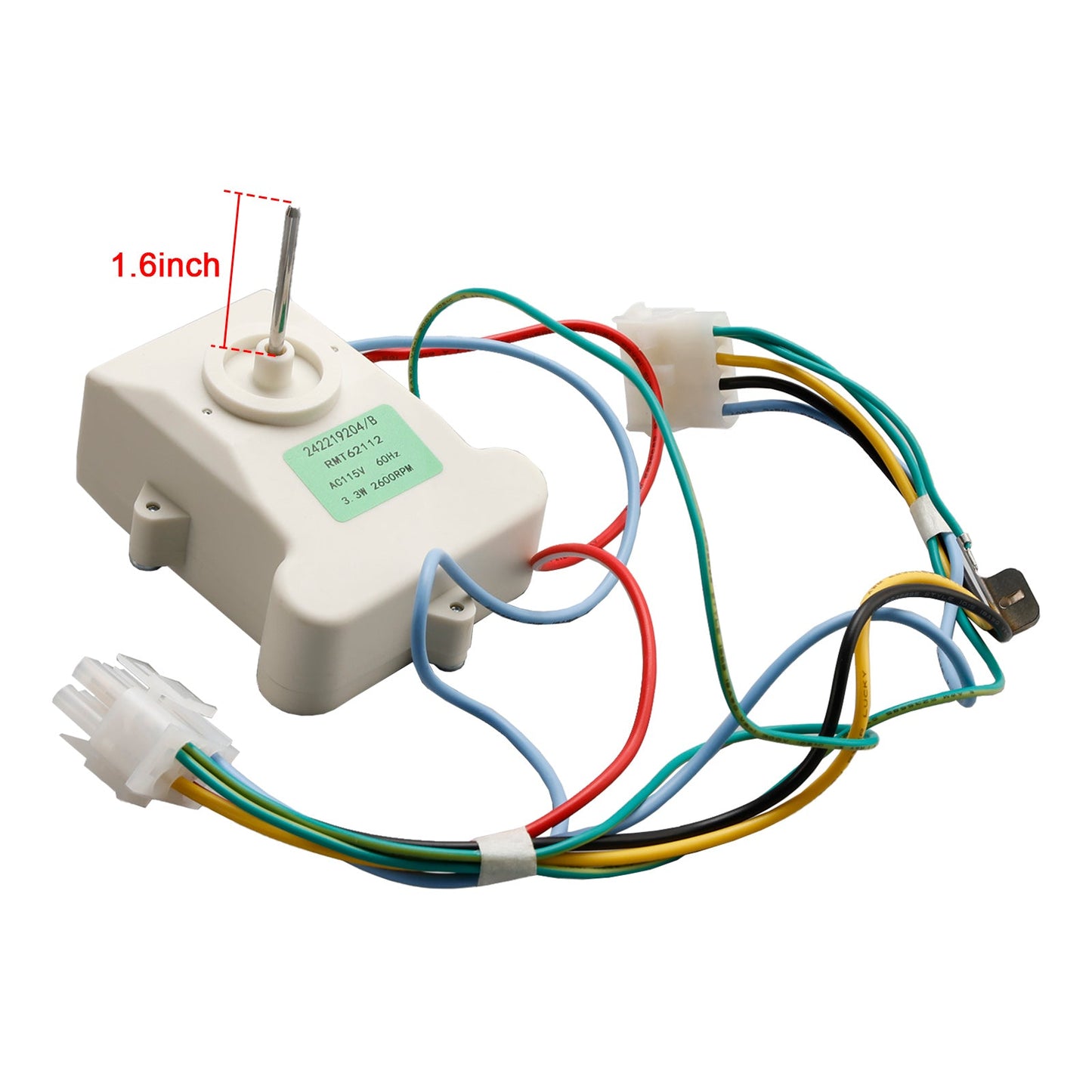 242219204 Refrigerator Evaporator Fan Motor for Kenmore Frigidaire 4546153