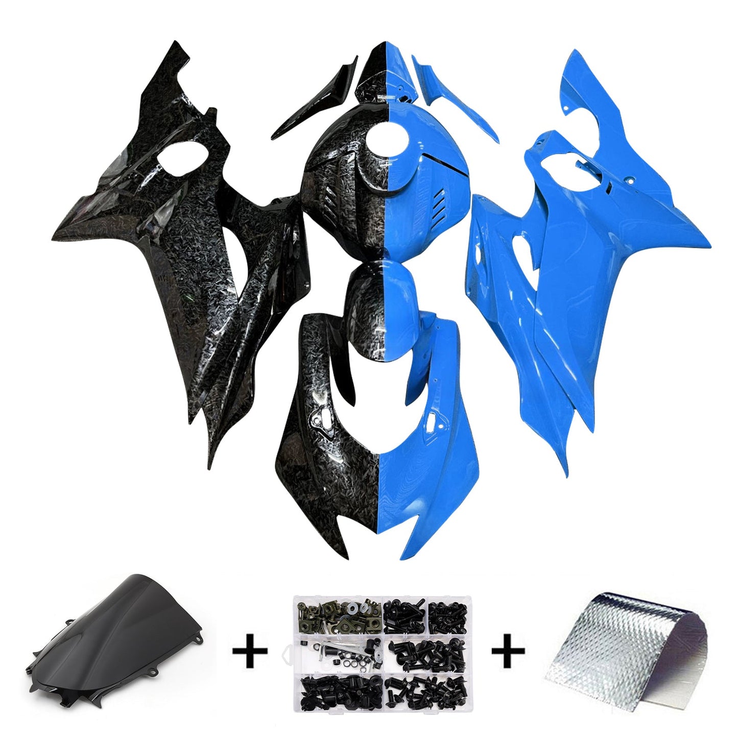 Injection Fairing Kit Bodywork Plastic ABS fit For Yamaha YZF-R6 2017-2023