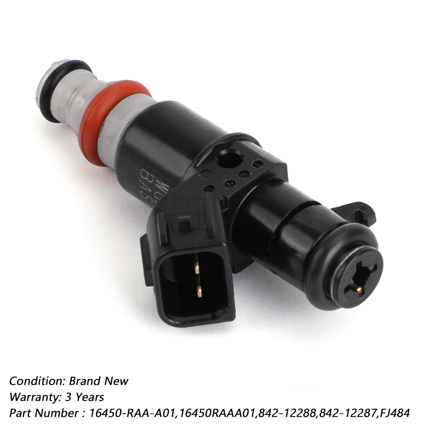 FJ484 842-12287 842-12288 4PCS Fuel Injectors For 2003-2007 Honda Accord 2.4L 16450RAAA01 16450-RAA-A01