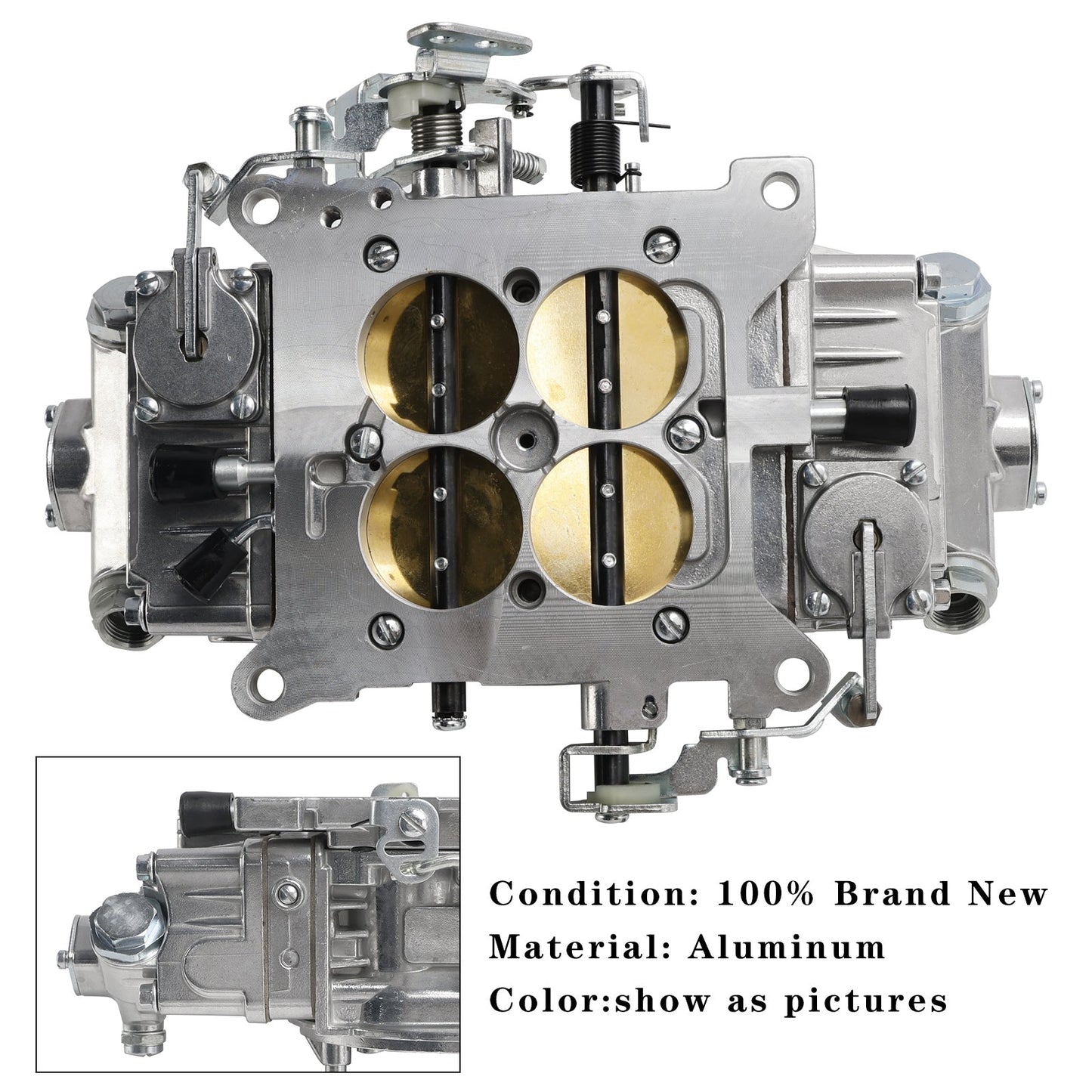 Holley Brawler Race Quick Fuel 850 CFM Carburetor 4150 Mechanical BR67201