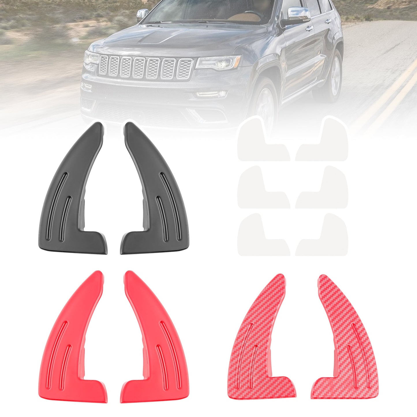 Steering Wheel Paddle Shifter Extensions For Jeep Grand Cherokee 2014-2021