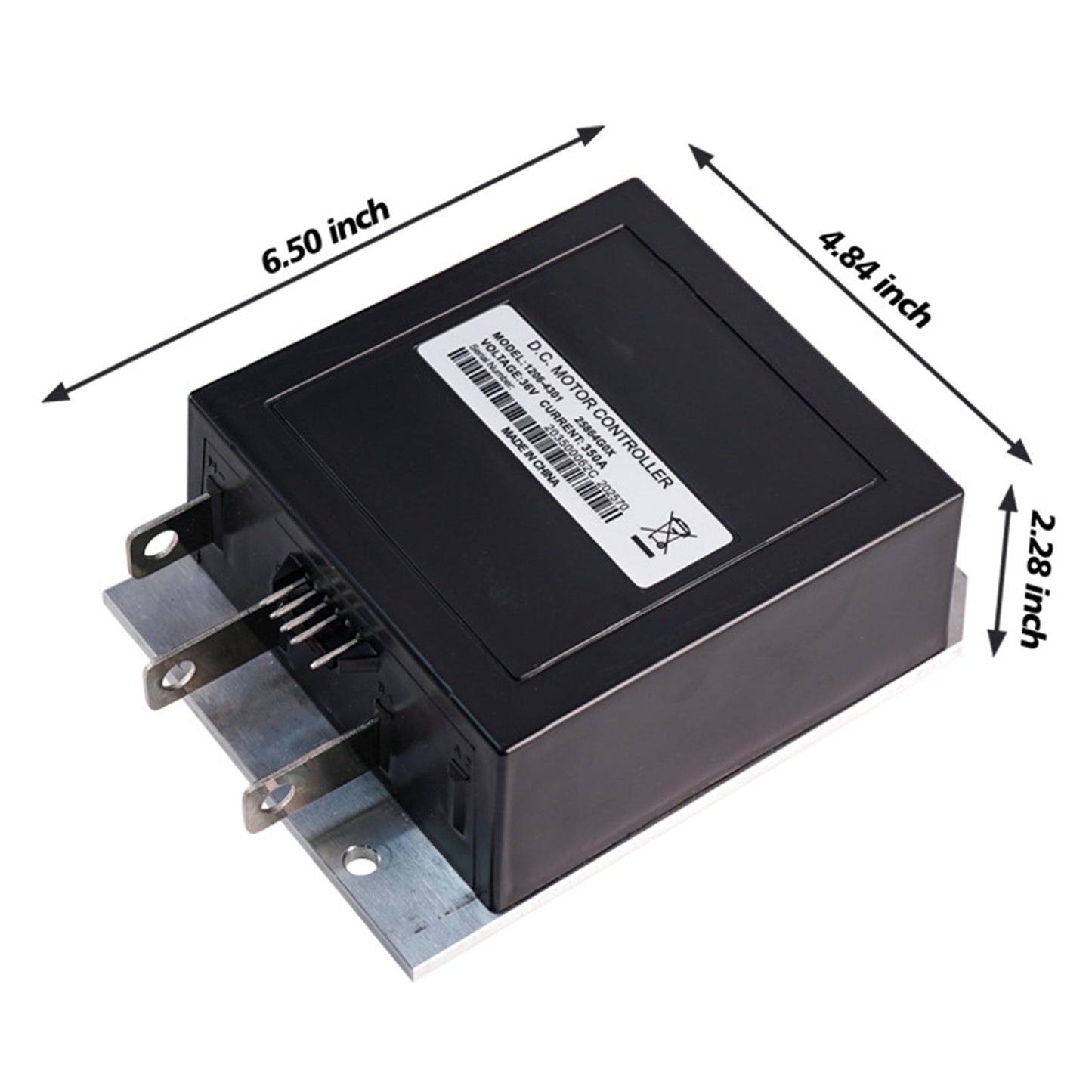 Fit for Club Car DS 1996-UP Golf Cart 48V 325A 5K-0Ω Speed Controller 1018402-01, 101840201